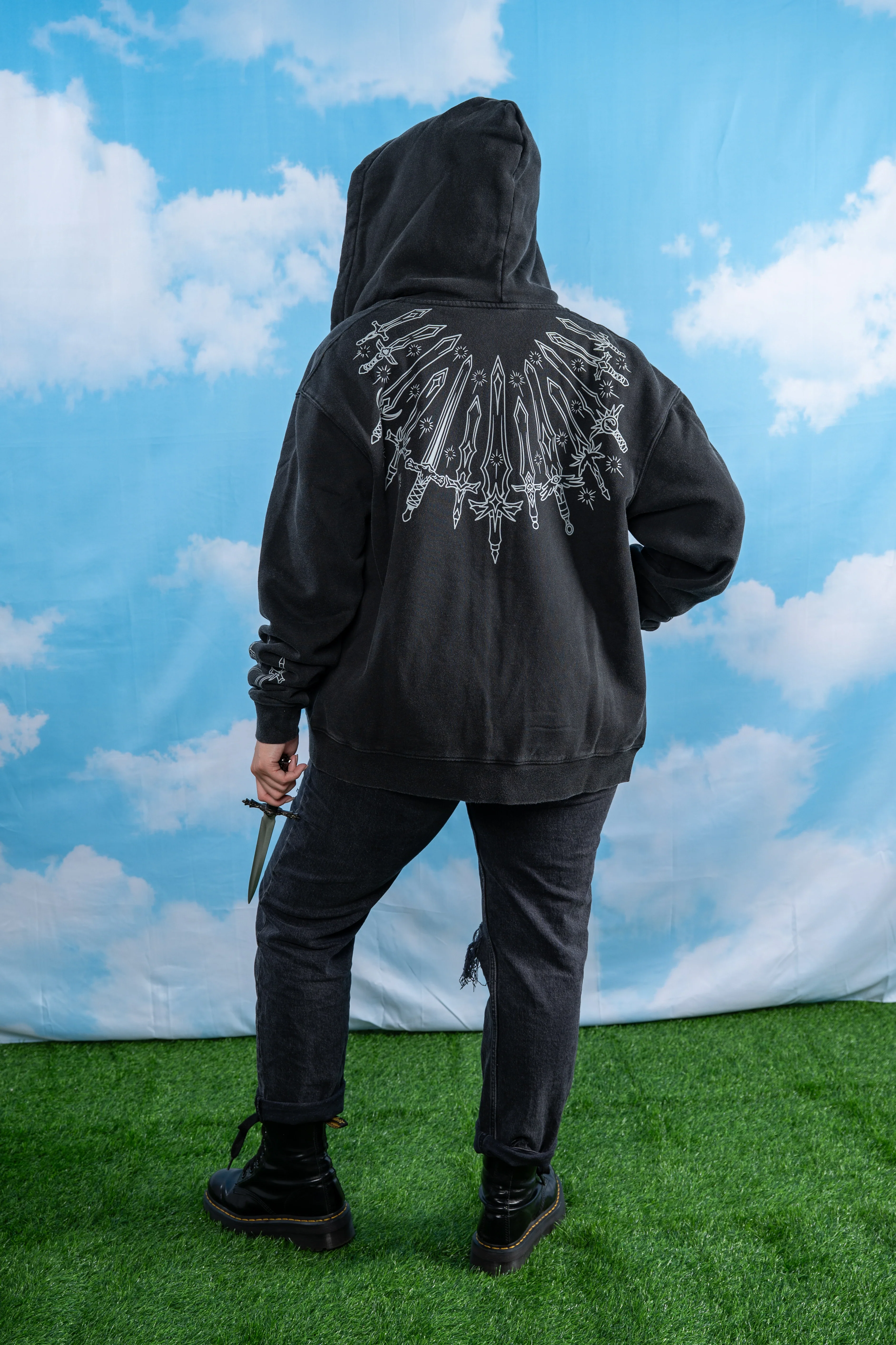 10 Billion Swords Hoodie - Image 10