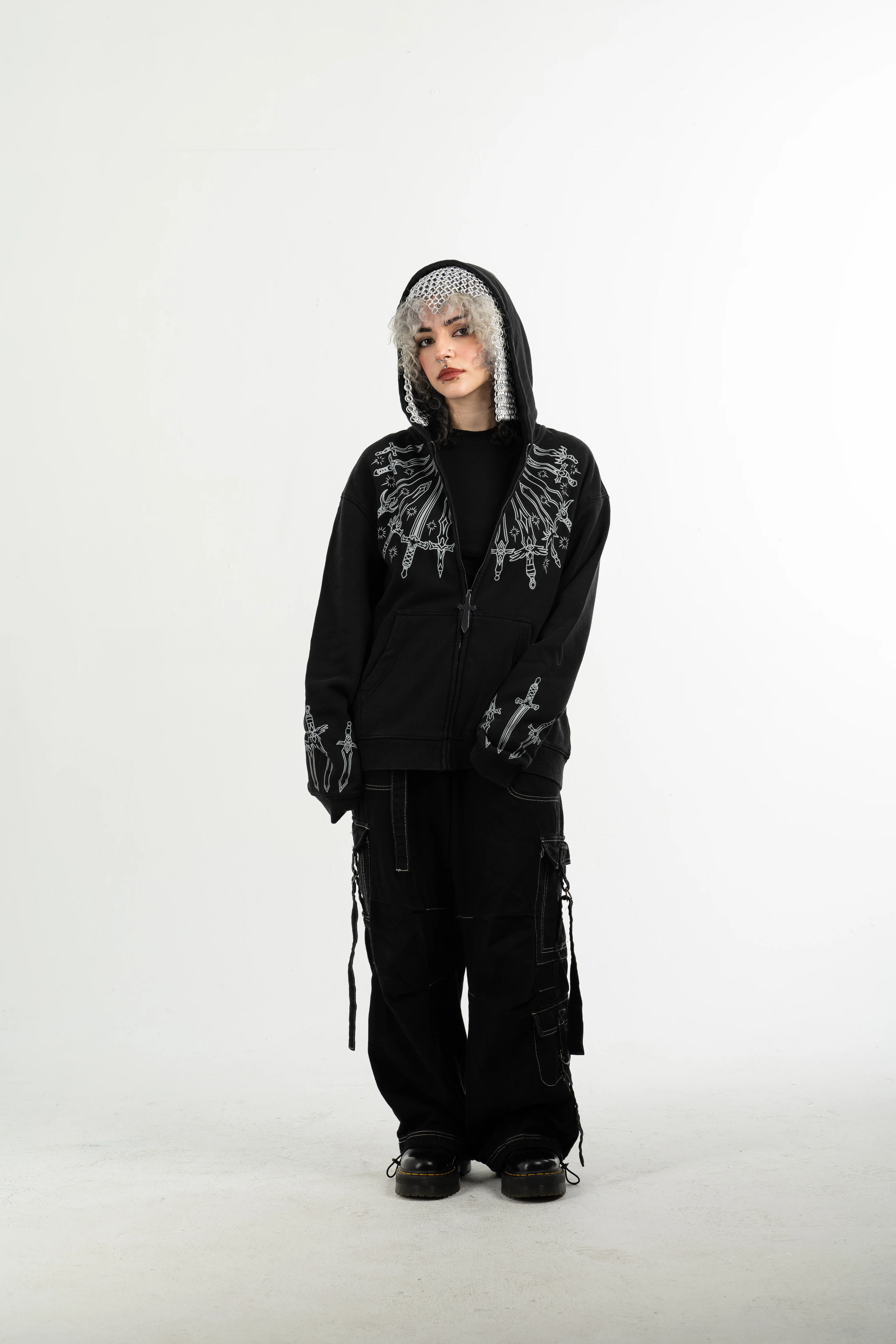10 Billion Swords Hoodie - Image 3