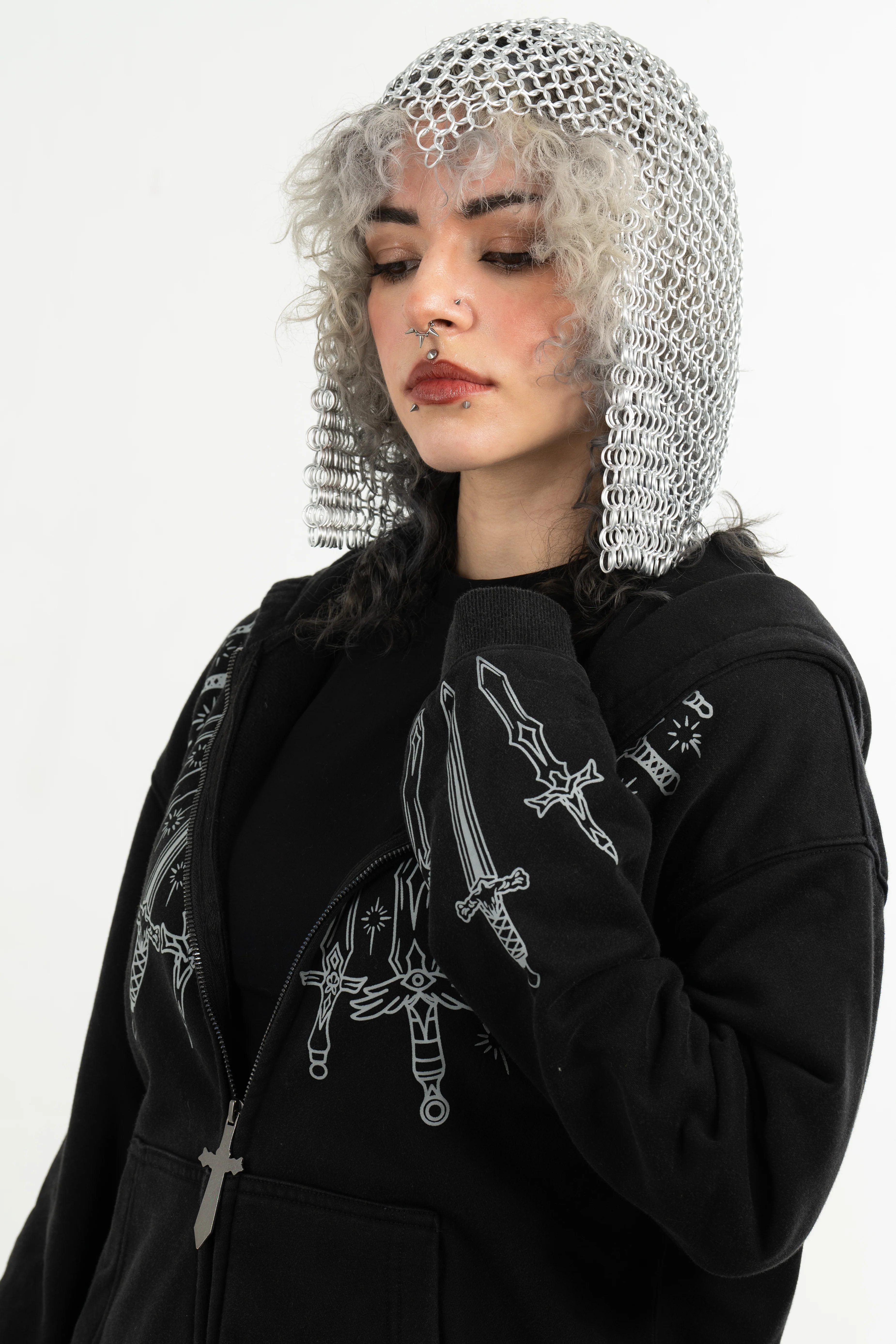 10 Billion Swords Hoodie - Image 6