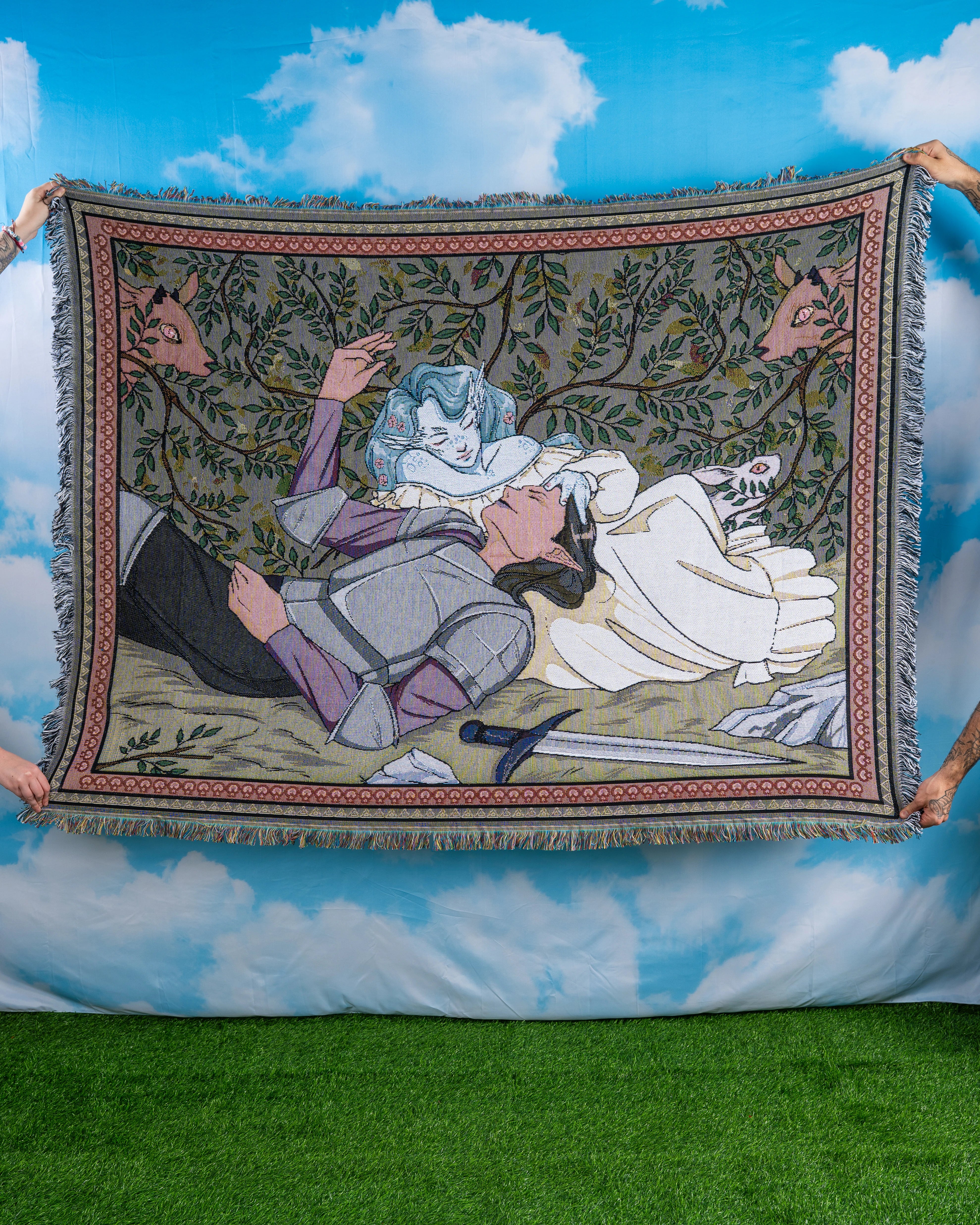 A Knight's Vow Tapestry - Image 3