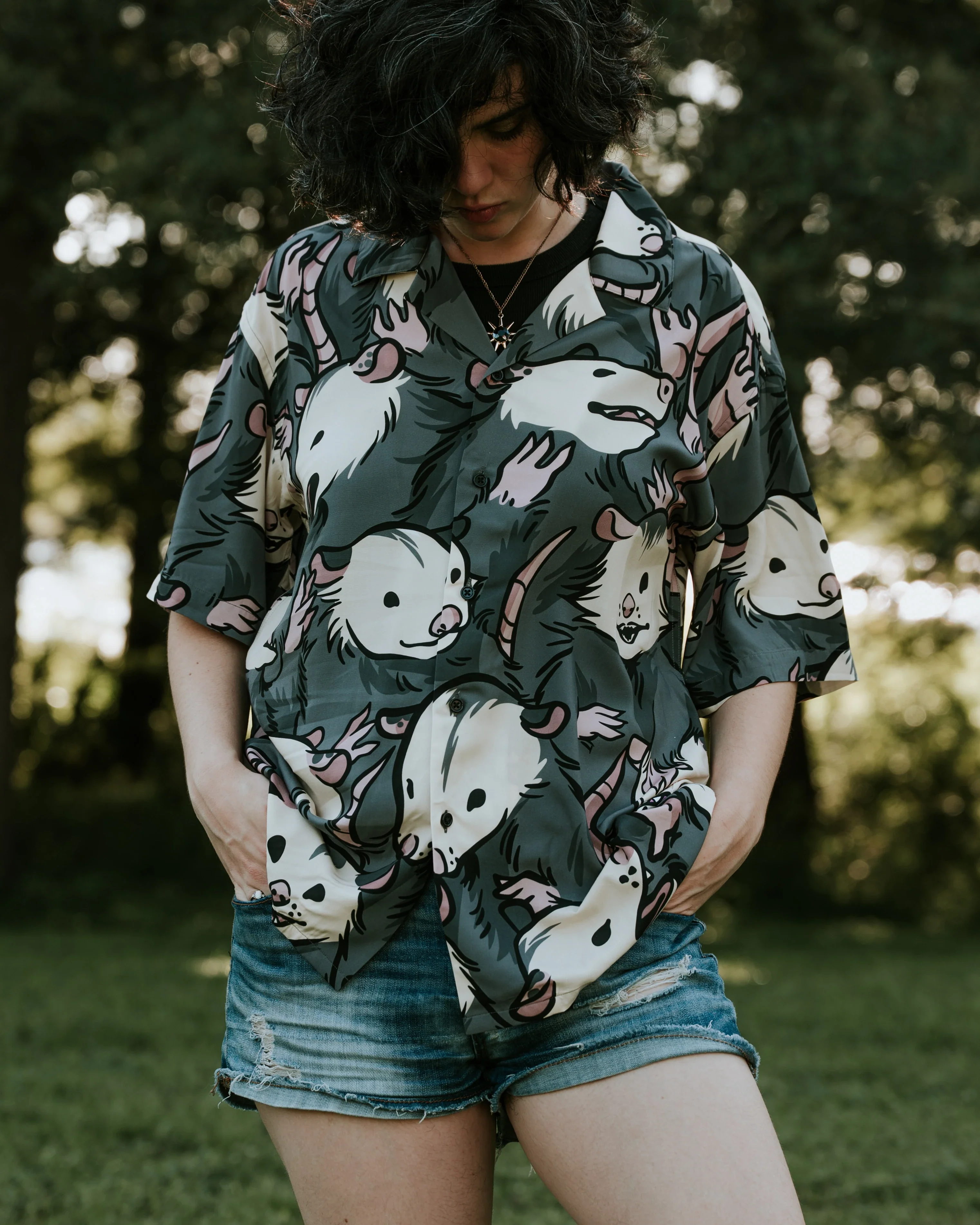All the Possum-bilities Button Up - Image 3