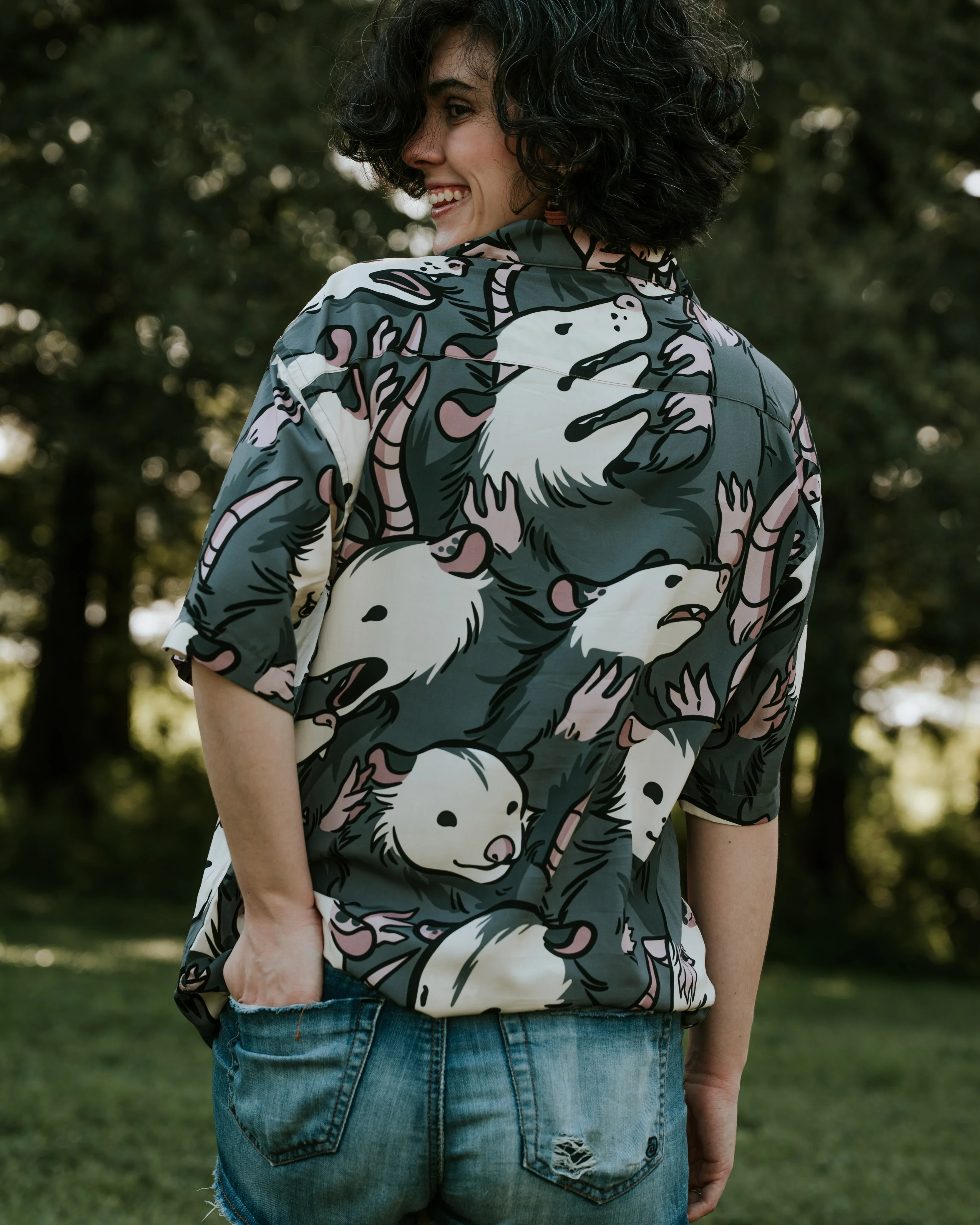 All the Possum-bilities Button Up - Image 4