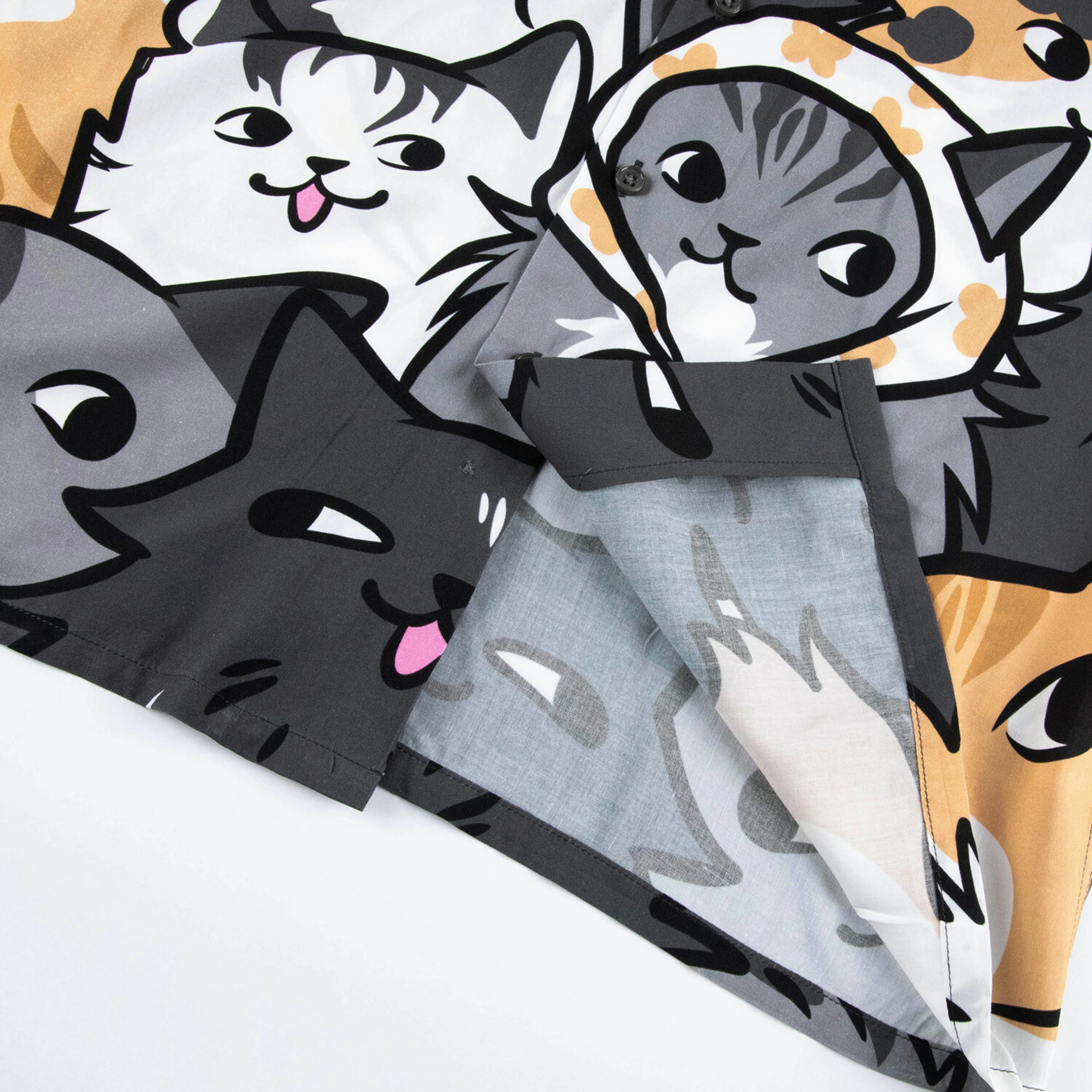 Are You Kitten Me Button Up - Image 9