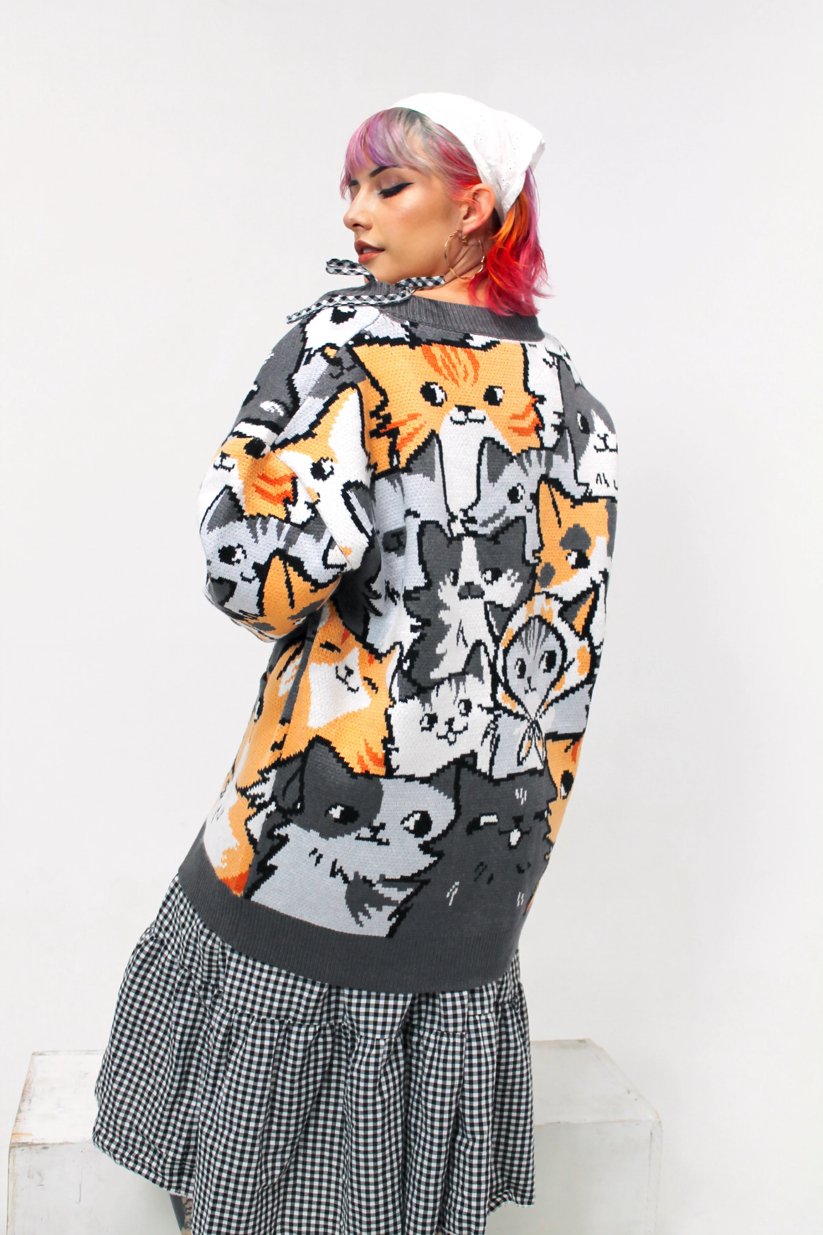 Are You Kitten Me Cardigan - Image 12