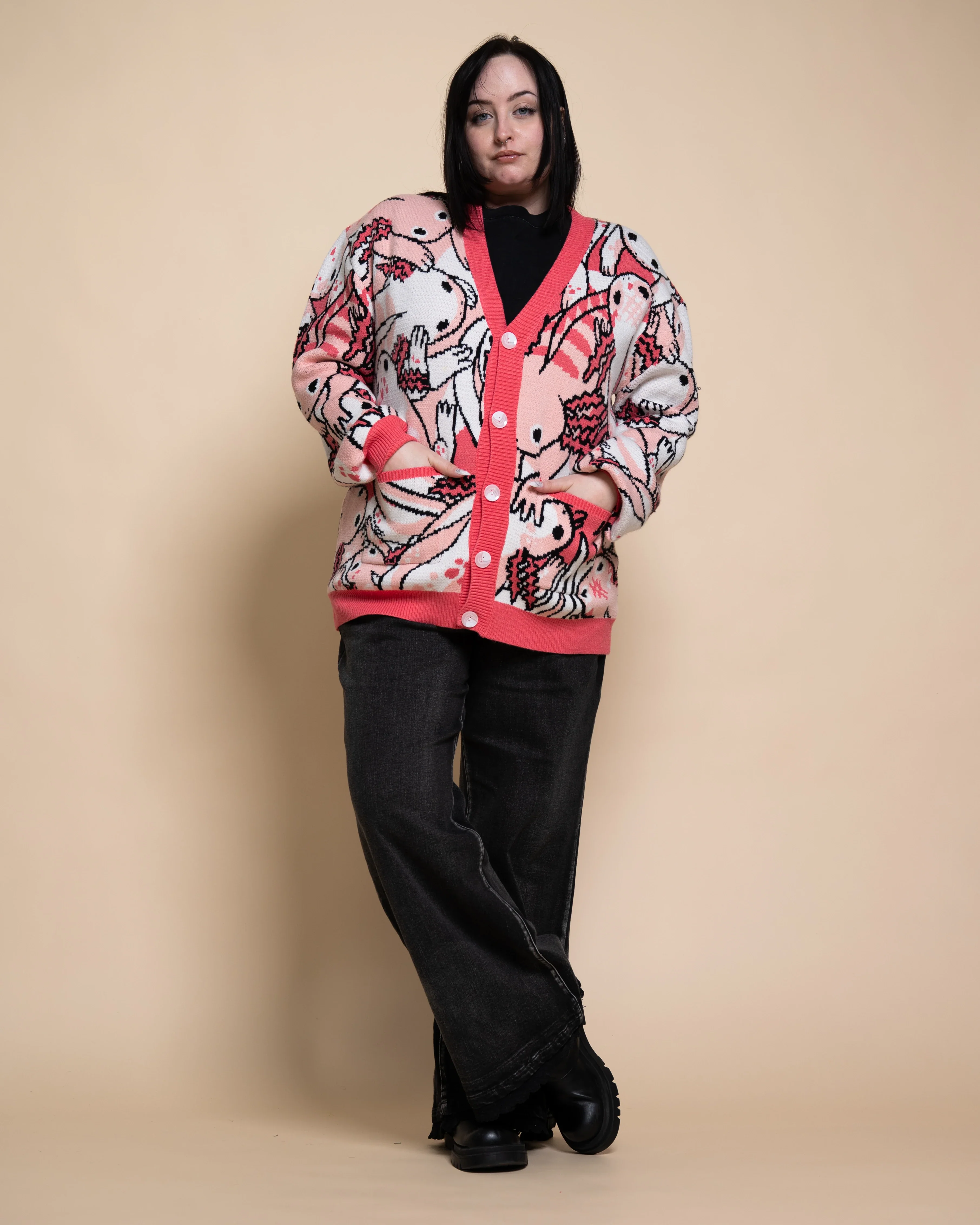 Axolotl Cardigan - Image 3