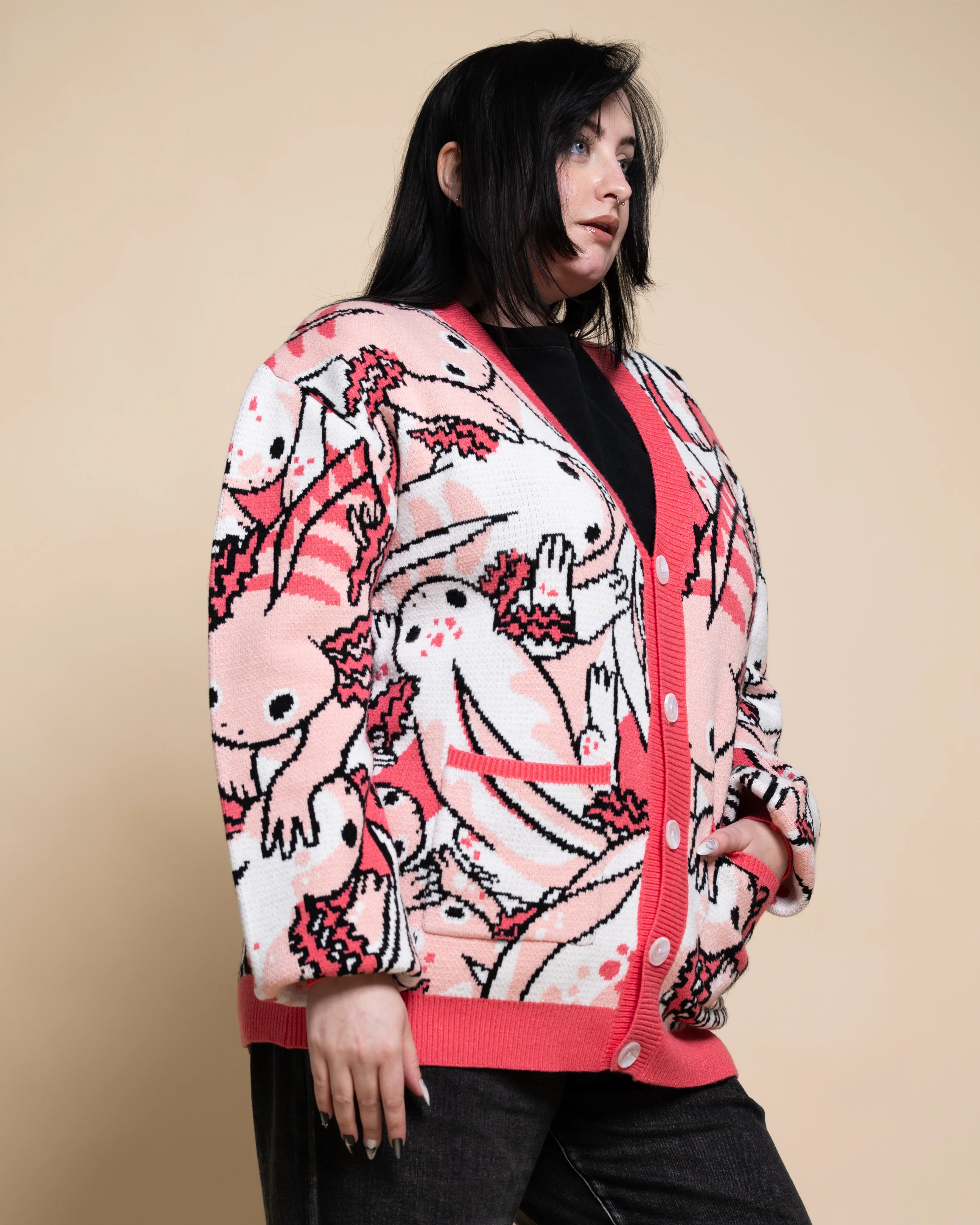 Axolotl Cardigan - Image 5