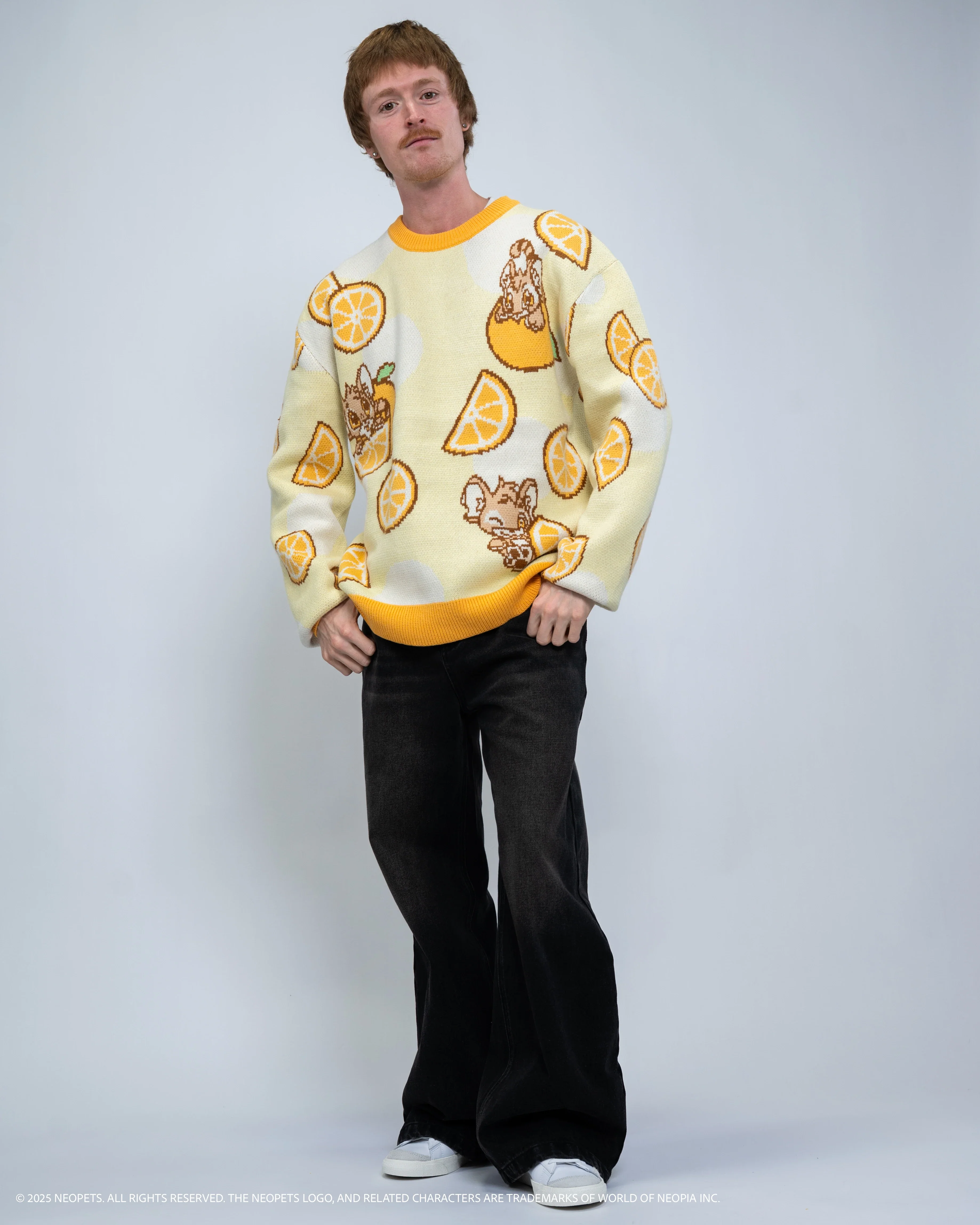 Baby Kougra Orange Sweater - Image 7