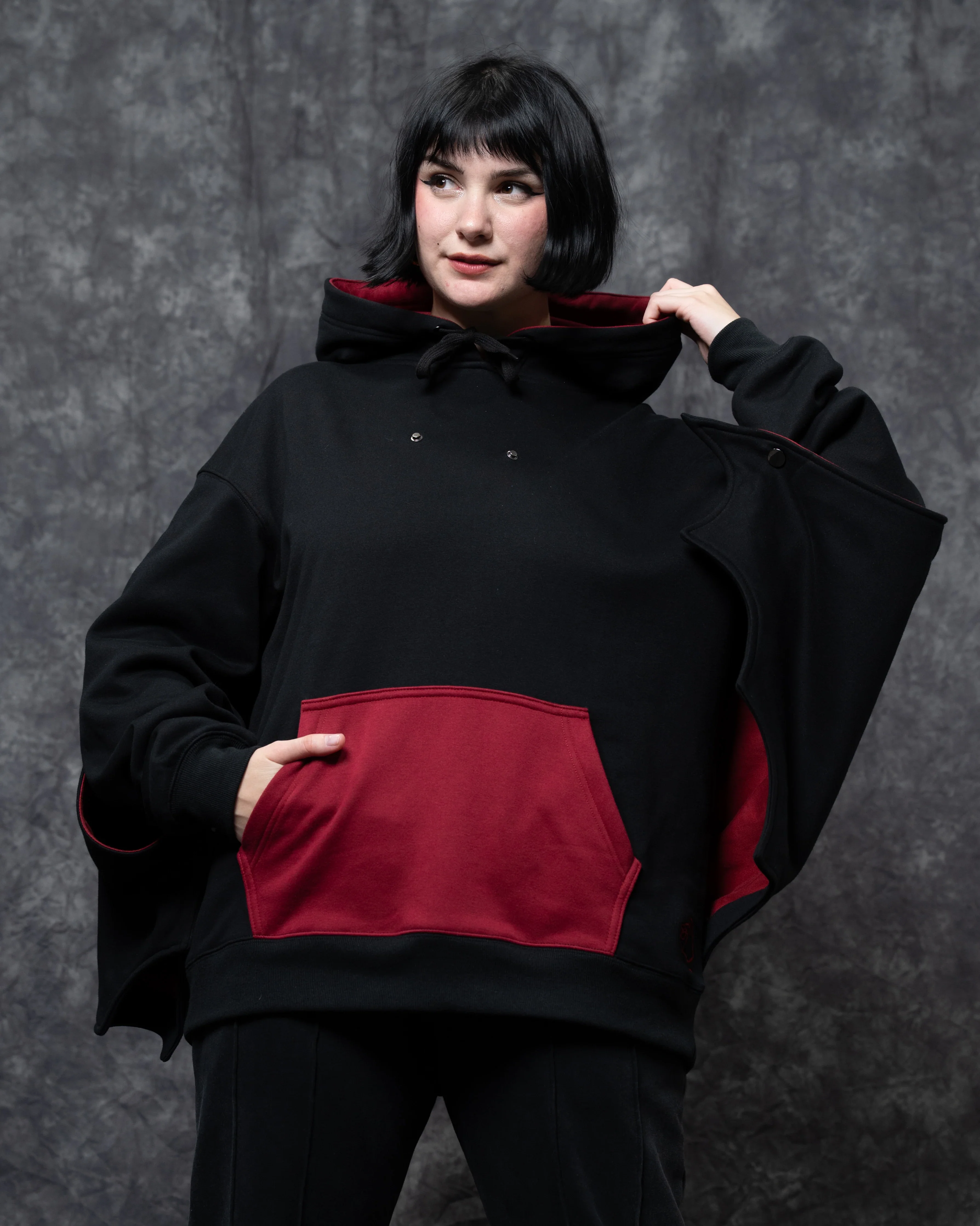 Bat Wing Hoodie - Image 6
