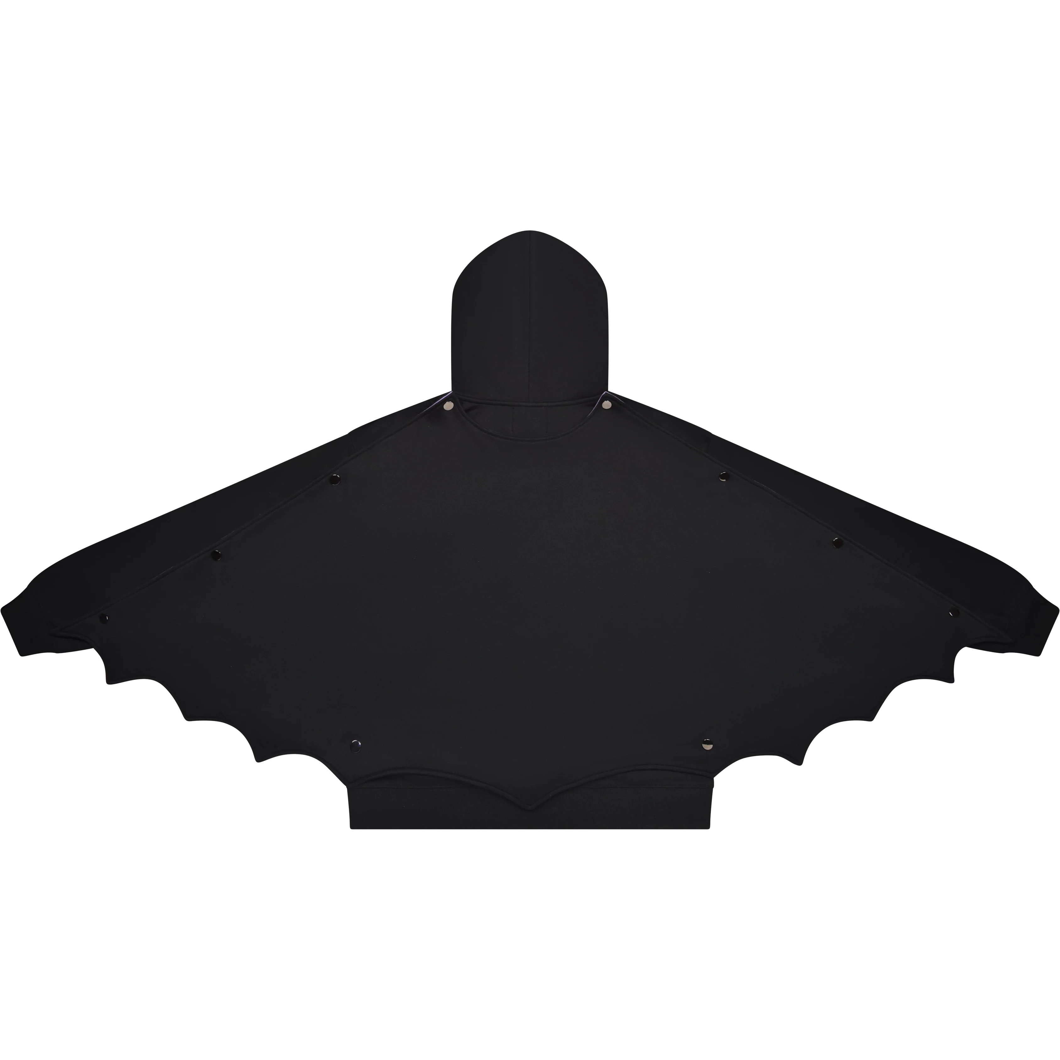 Bat Wing Zip Up Hoodie - Image 3