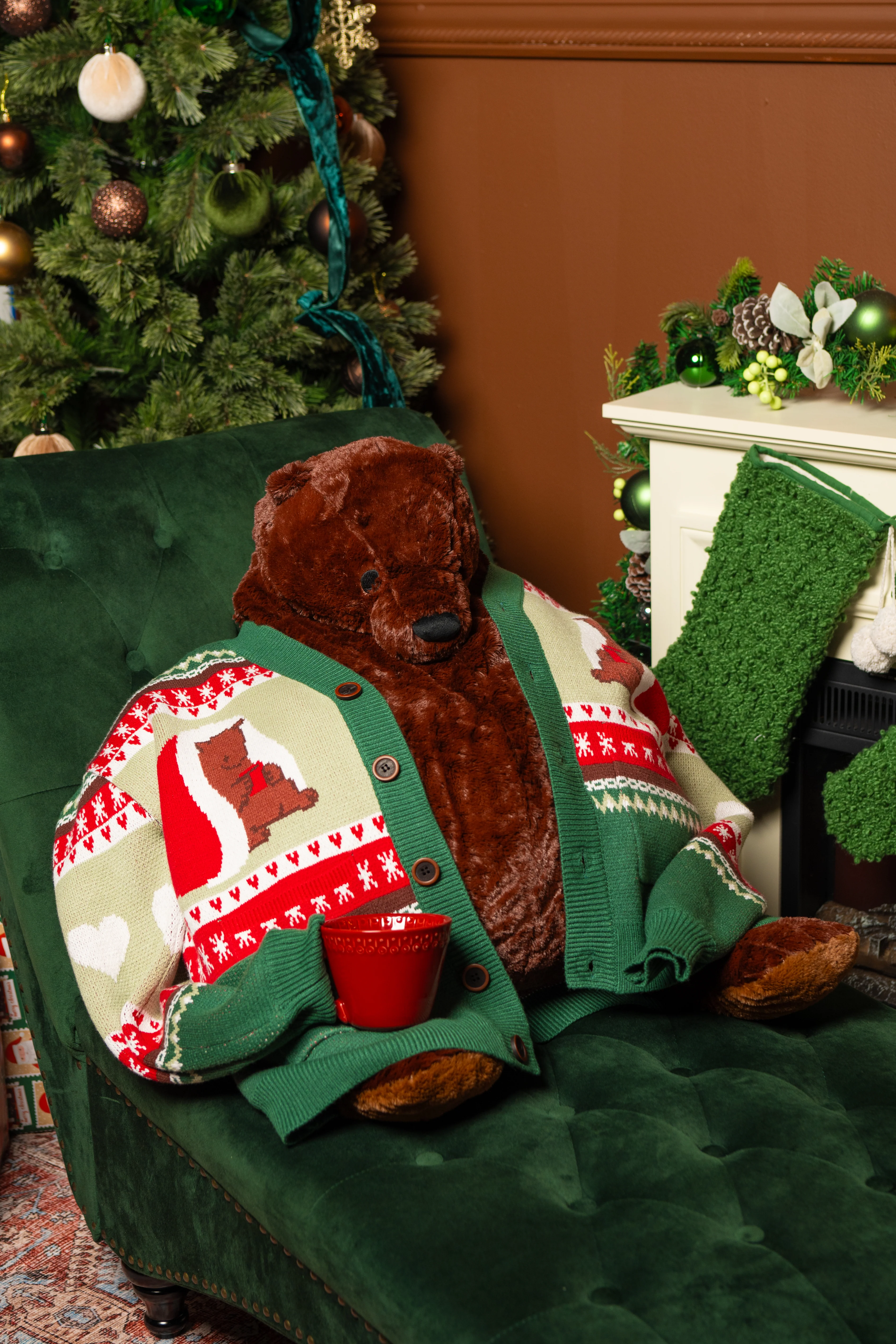 Beary Christmas Cardigan - Image 13