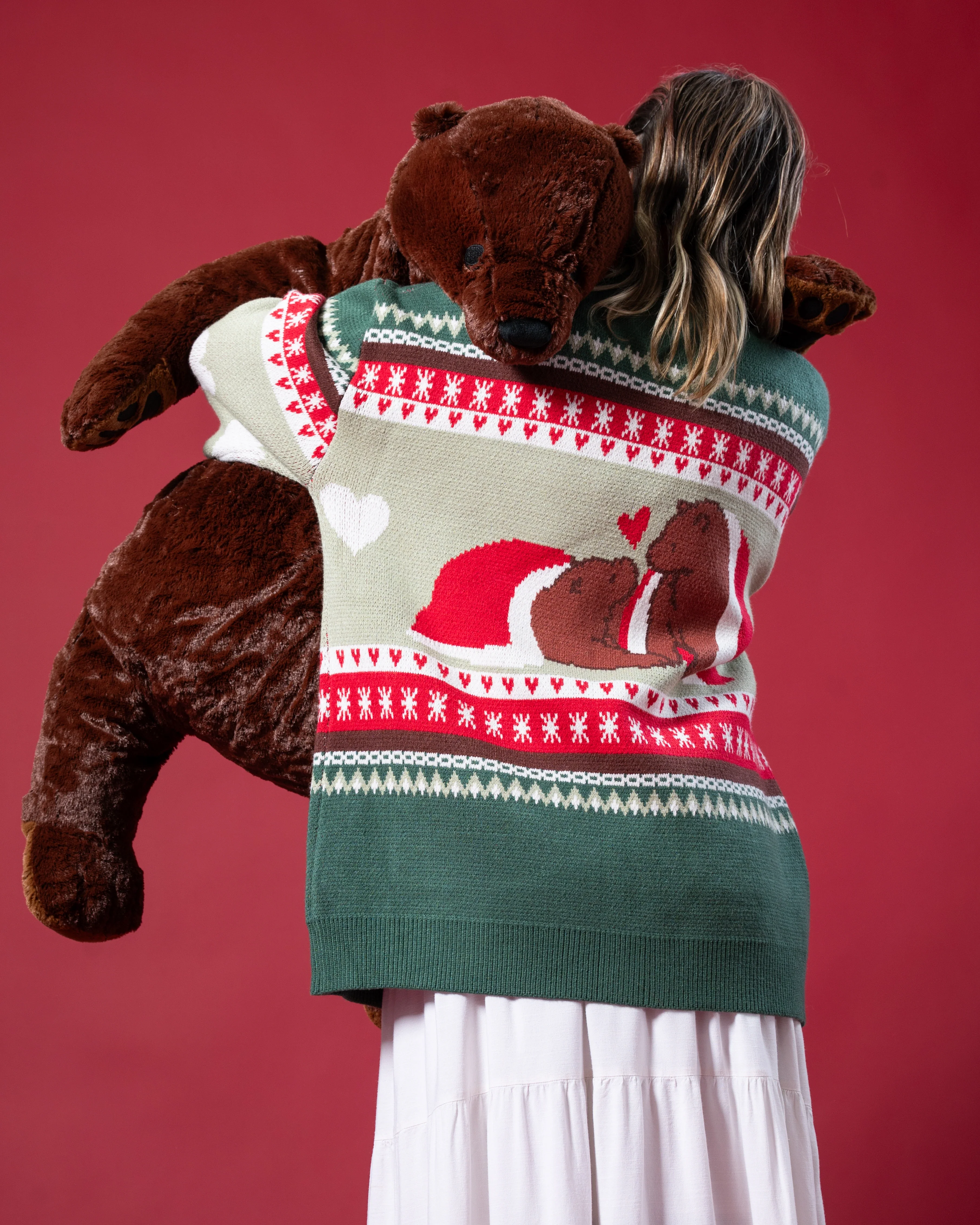 Beary Christmas Cardigan - Image 7