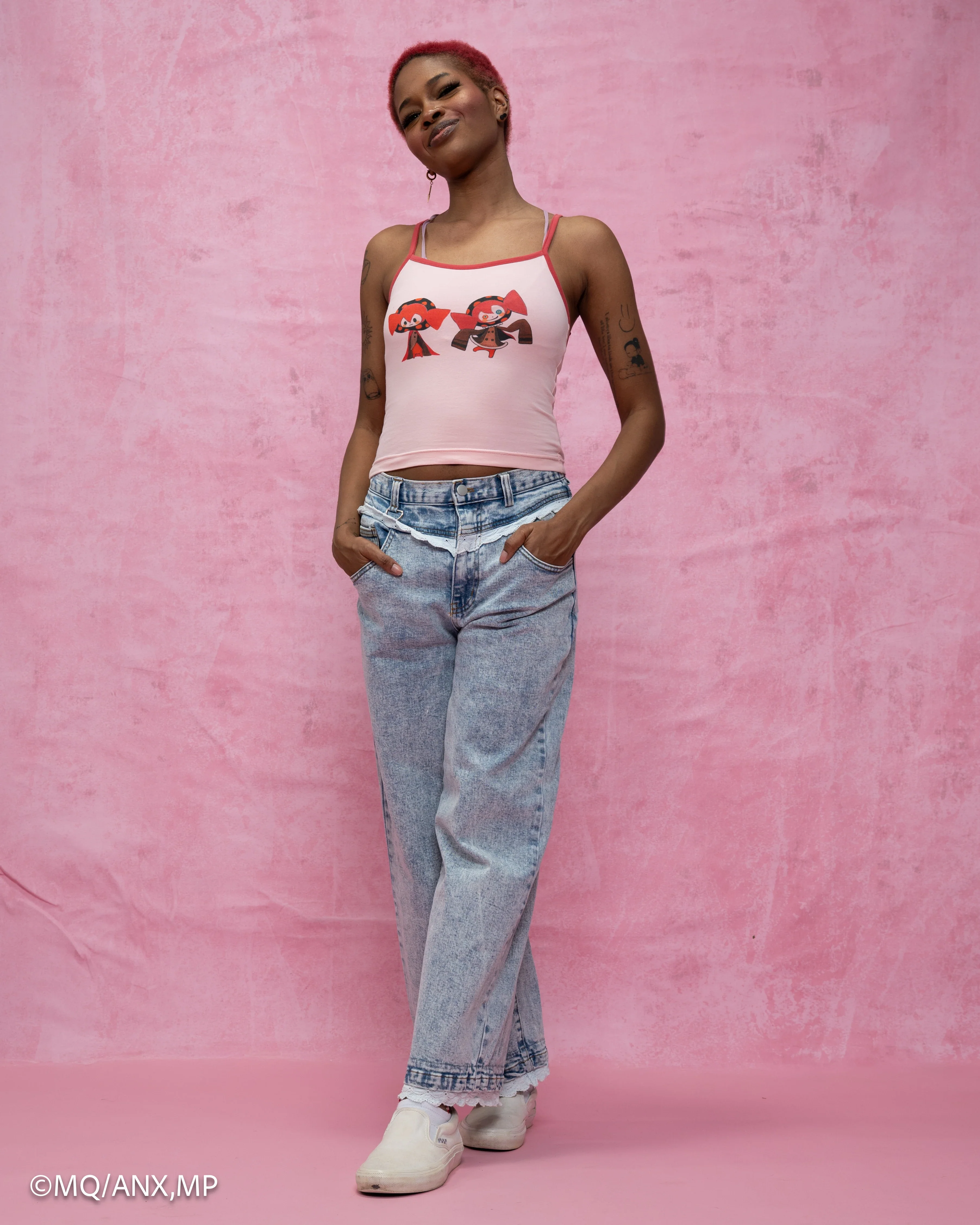 Bebe Cropped Cami - Image 7
