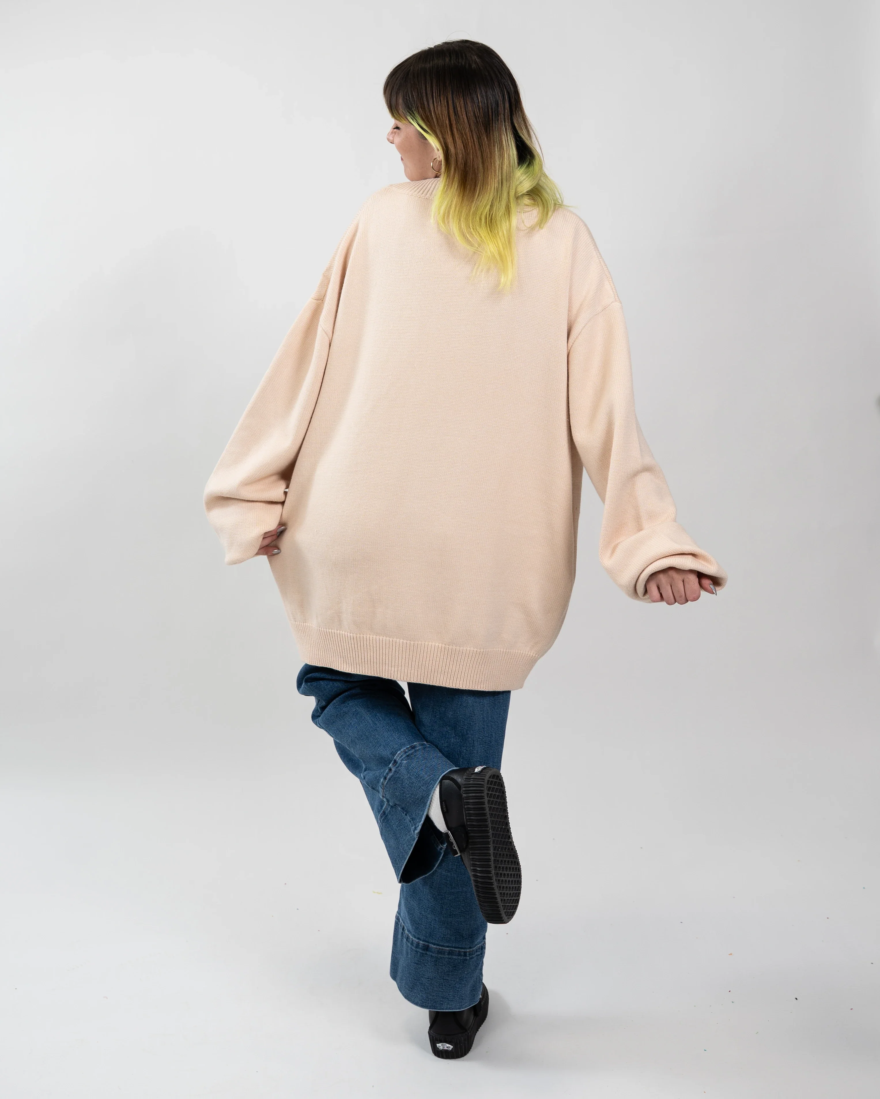 Beige/Cream Cardigan - Image 6
