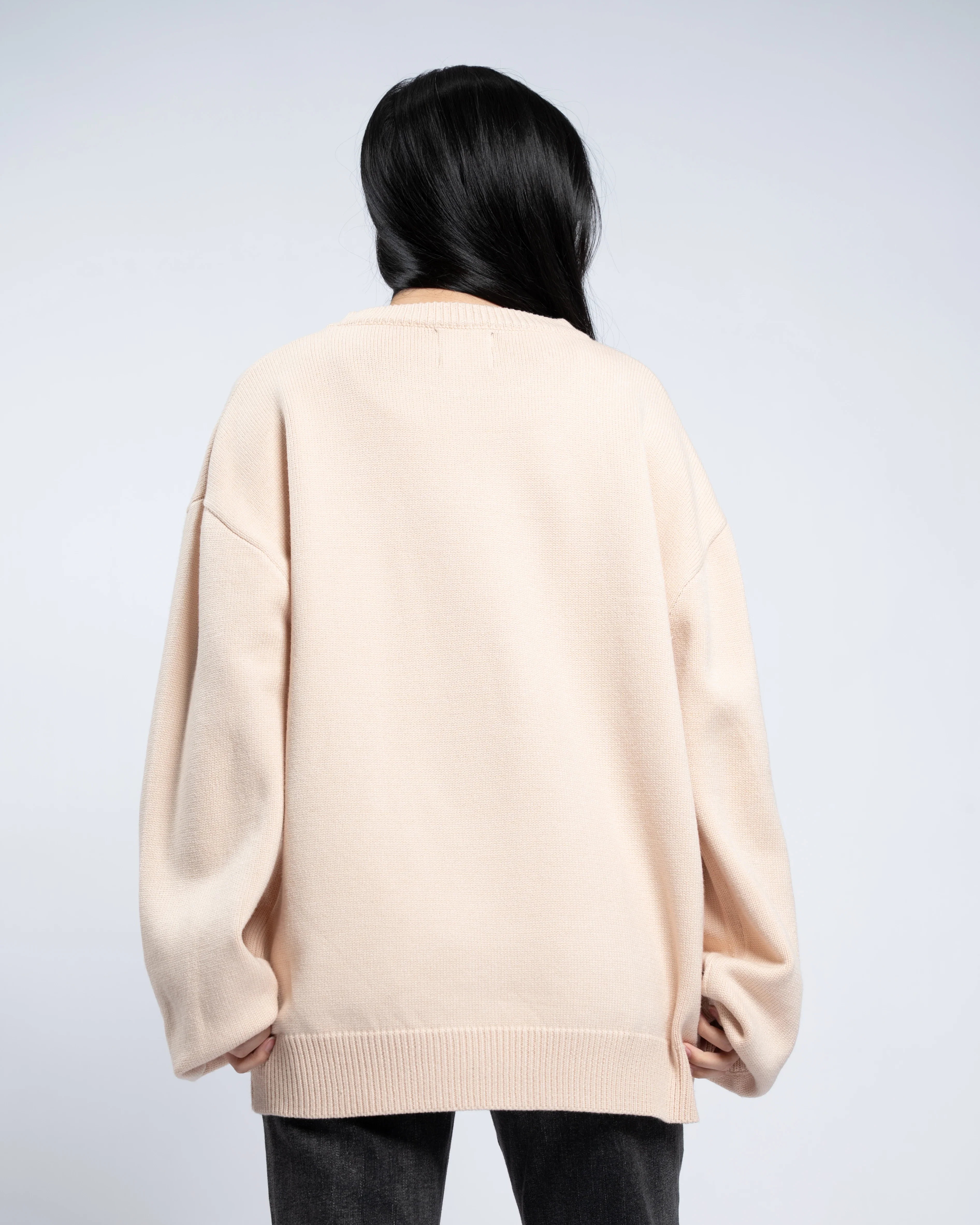 Beige/Cream/Nude Sweater - Image 4