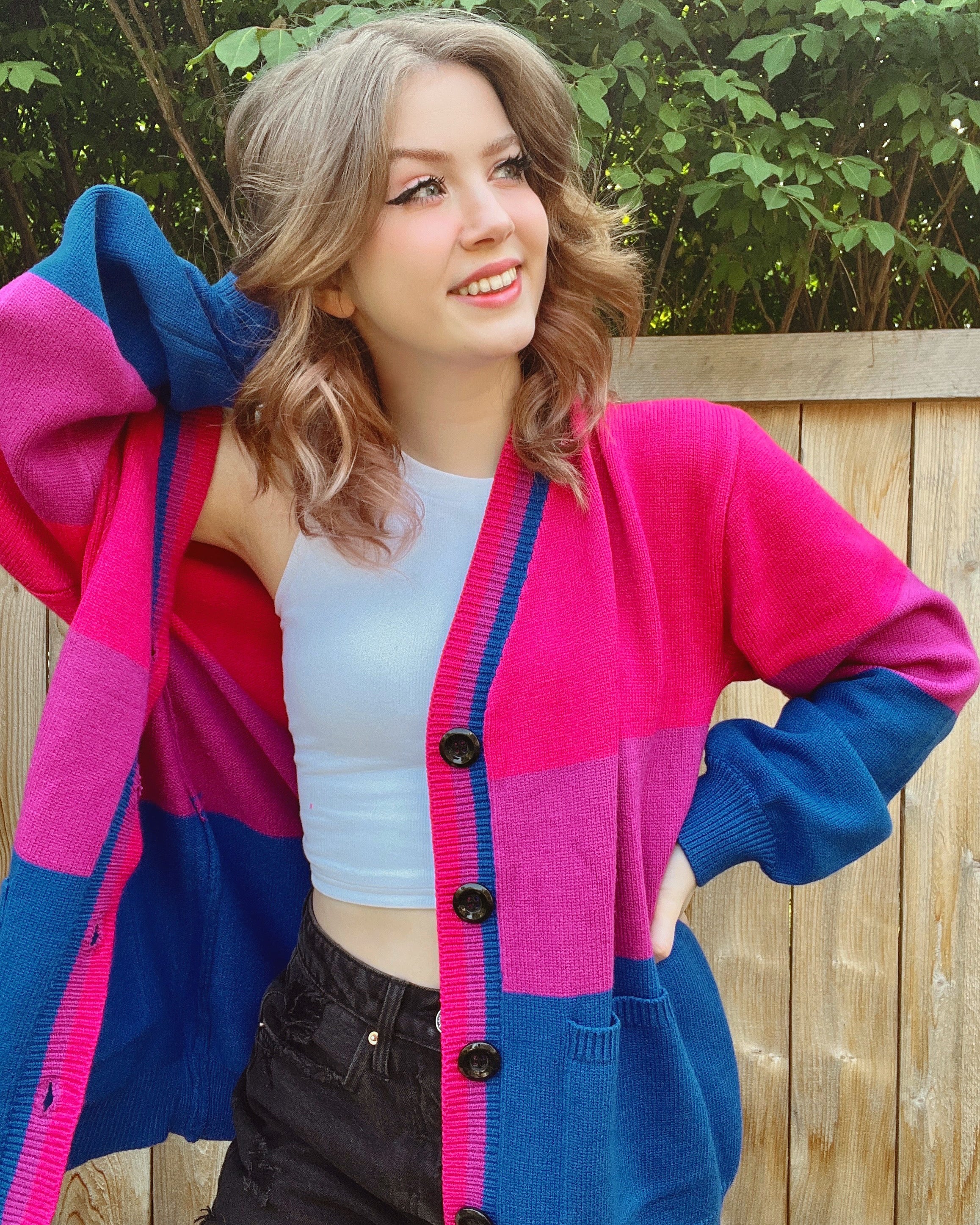 Bi Pride Cardigan - Image 3