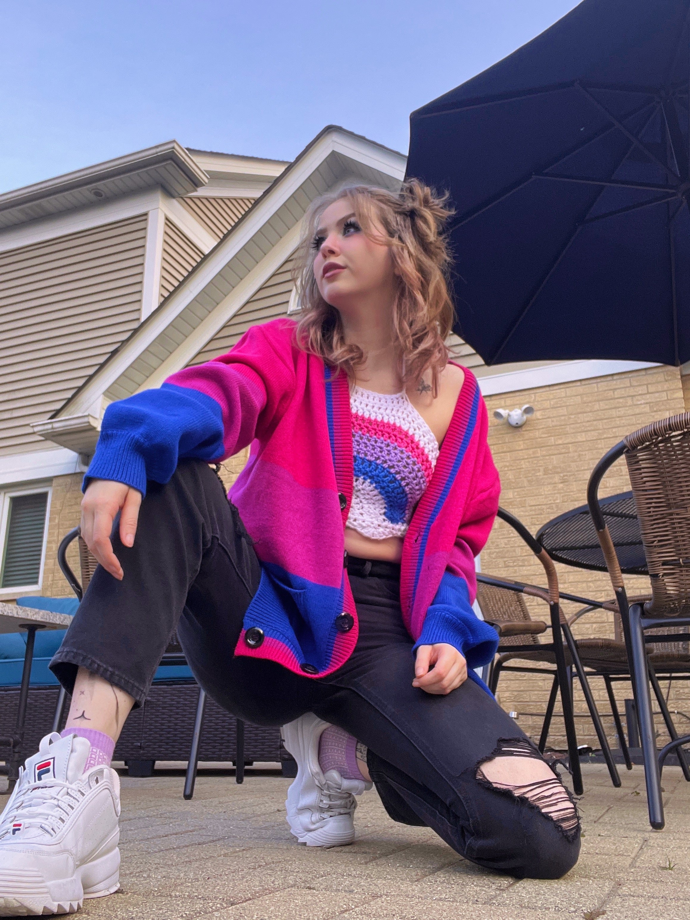 Bi Pride Cardigan - Image 5