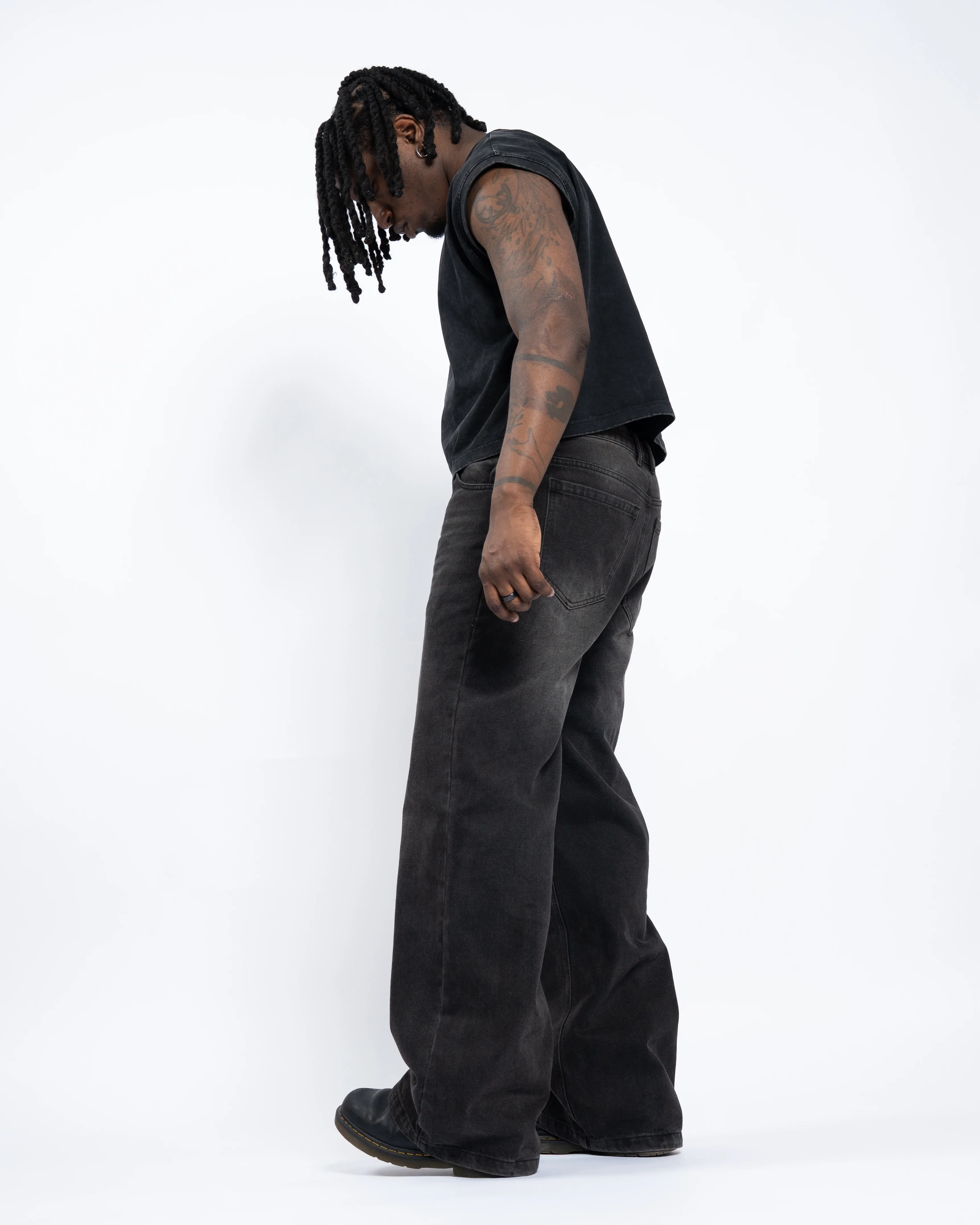 Black Baggy Jeans - Image 11