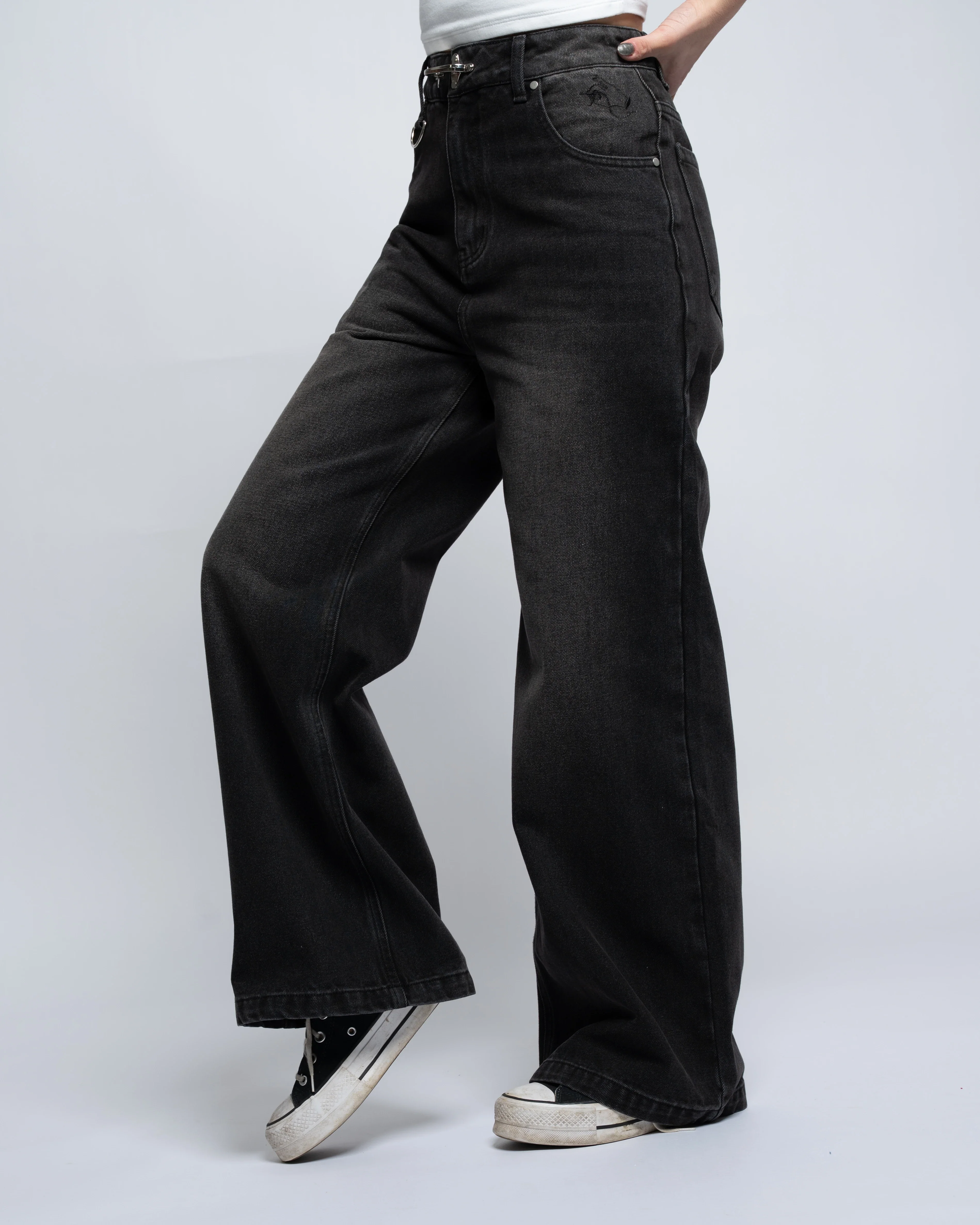 Black Baggy Jeans - Image 16