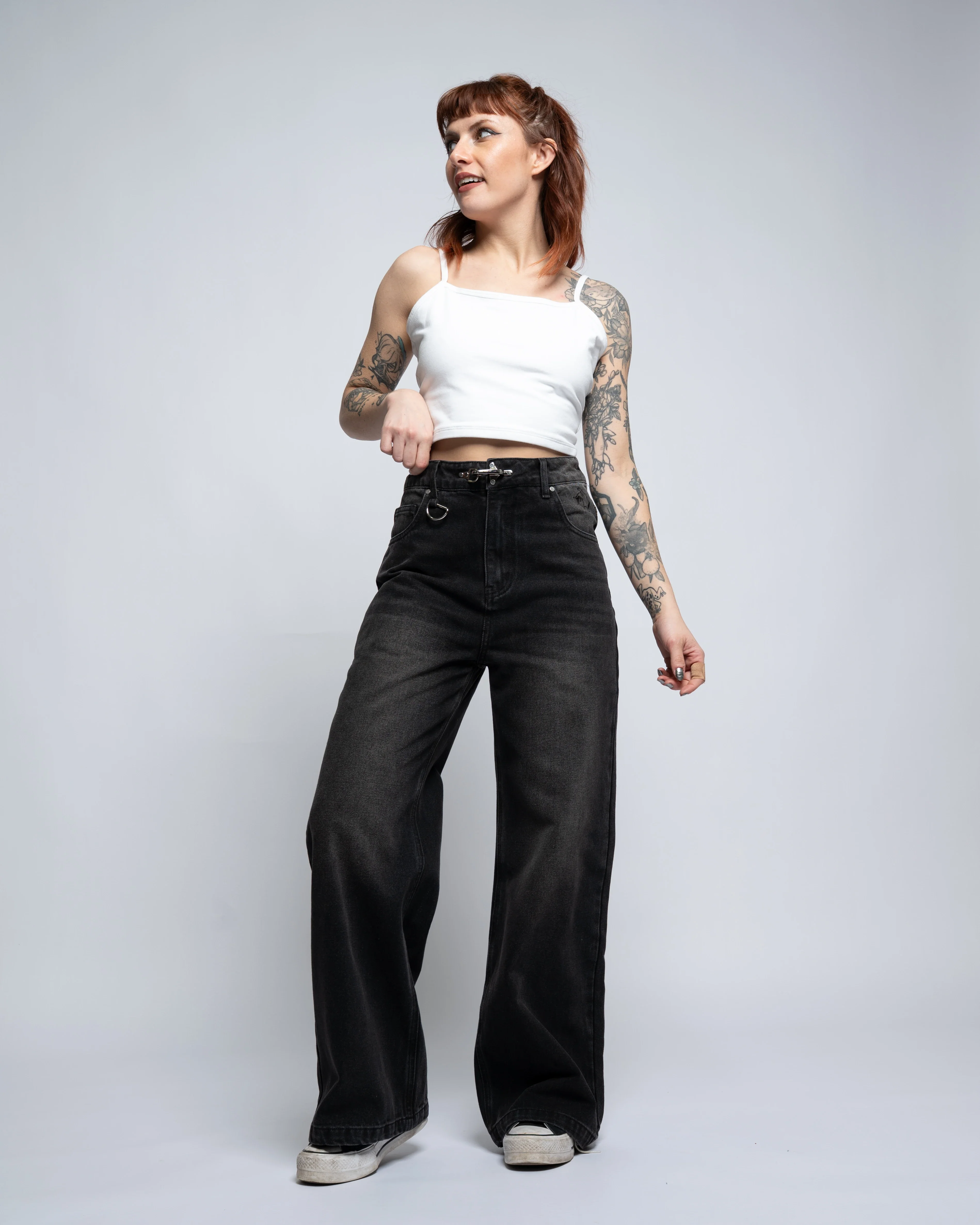 Black Baggy Jeans - Image 18