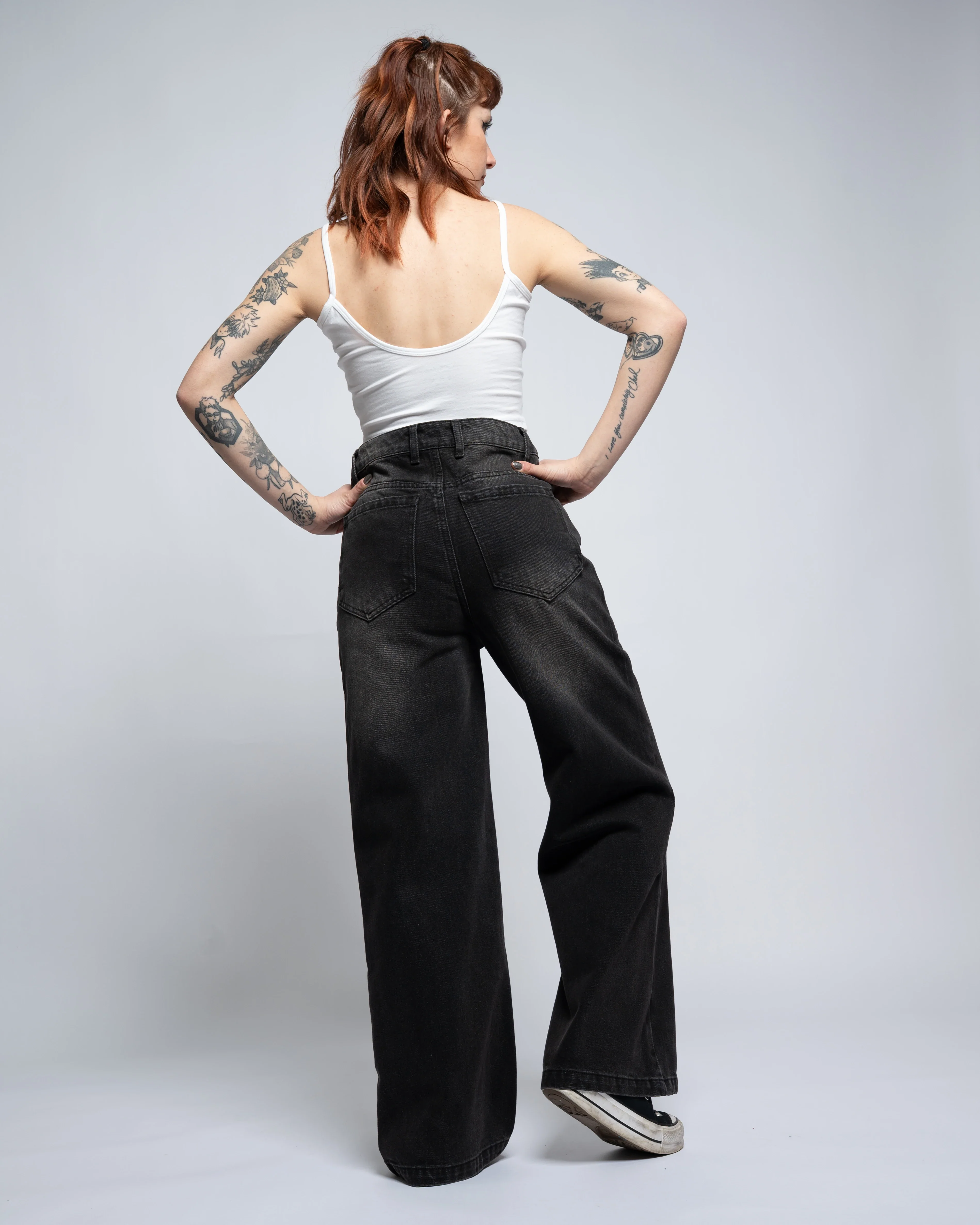 Black Baggy Jeans - Image 19