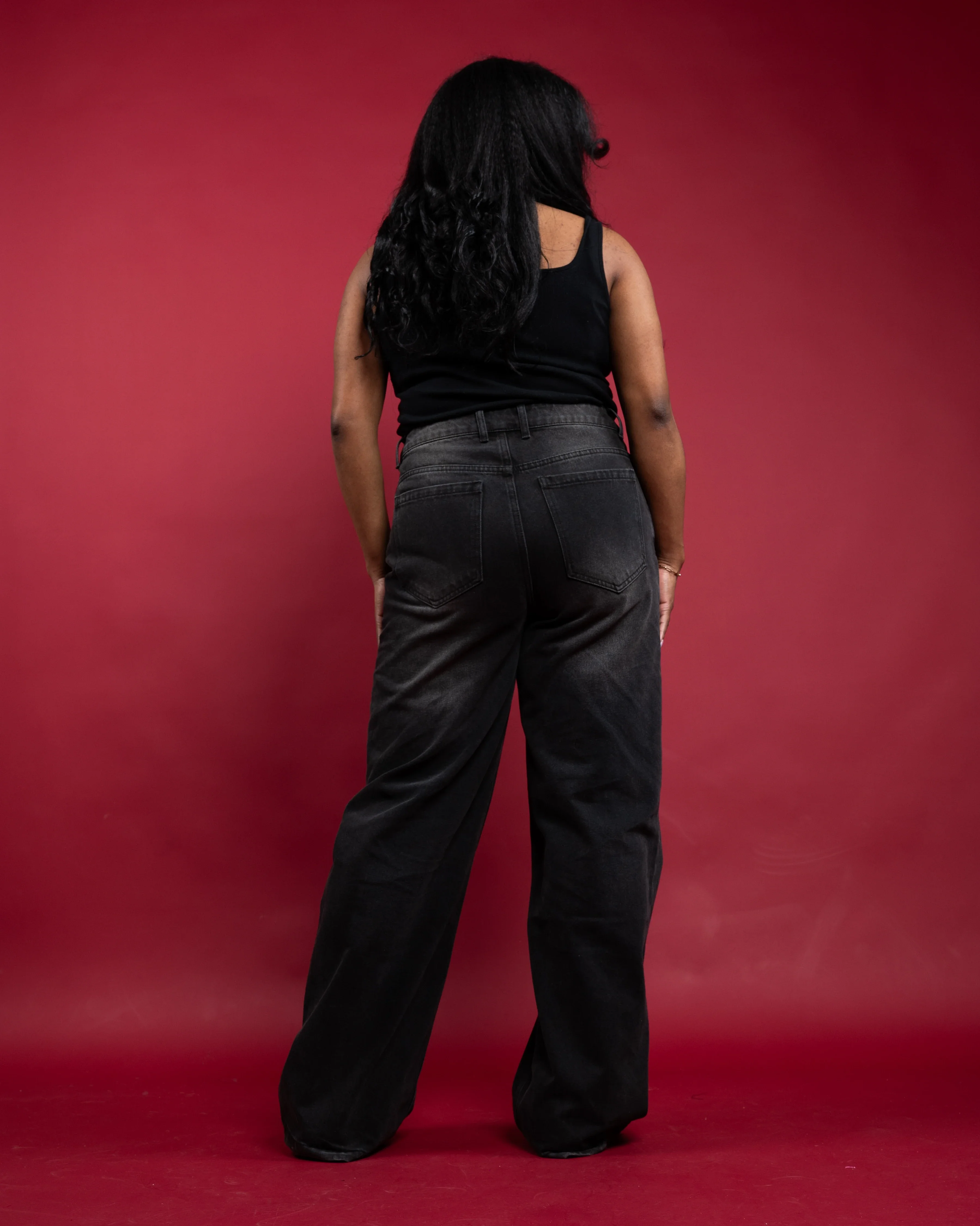 Black Baggy Jeans - Image 23