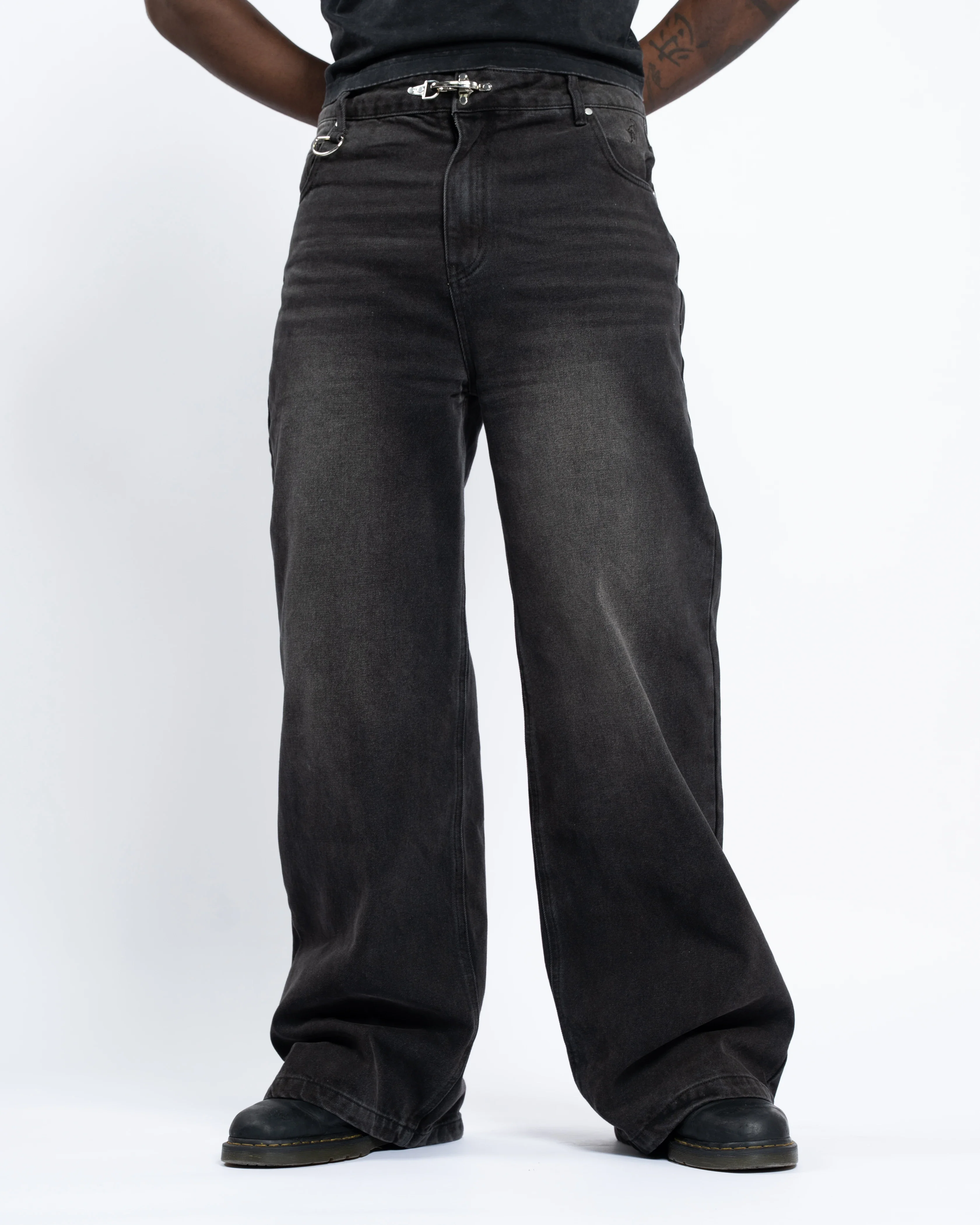 Black Baggy Jeans - Image 8