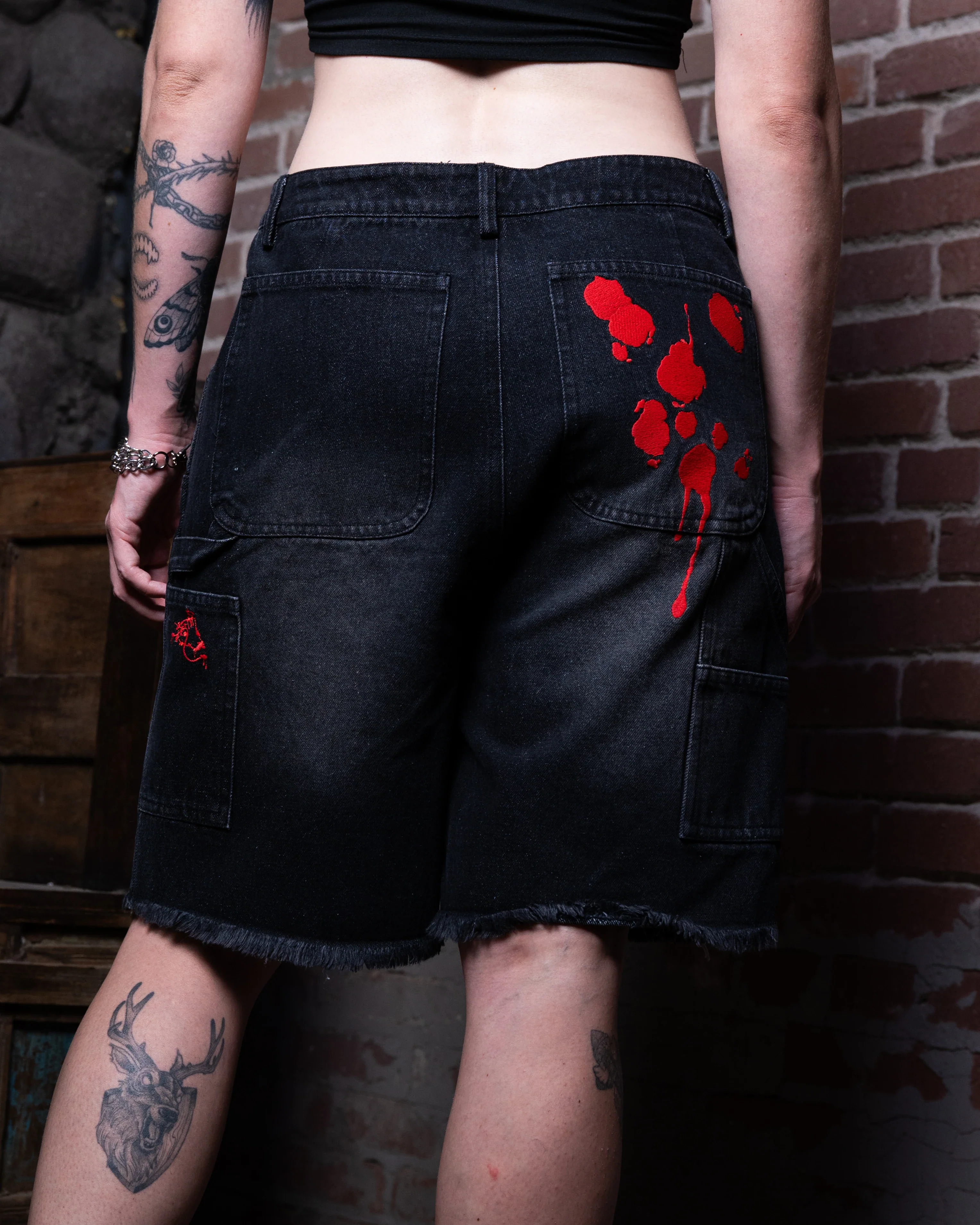 Black Bloody Jorts - Image 4
