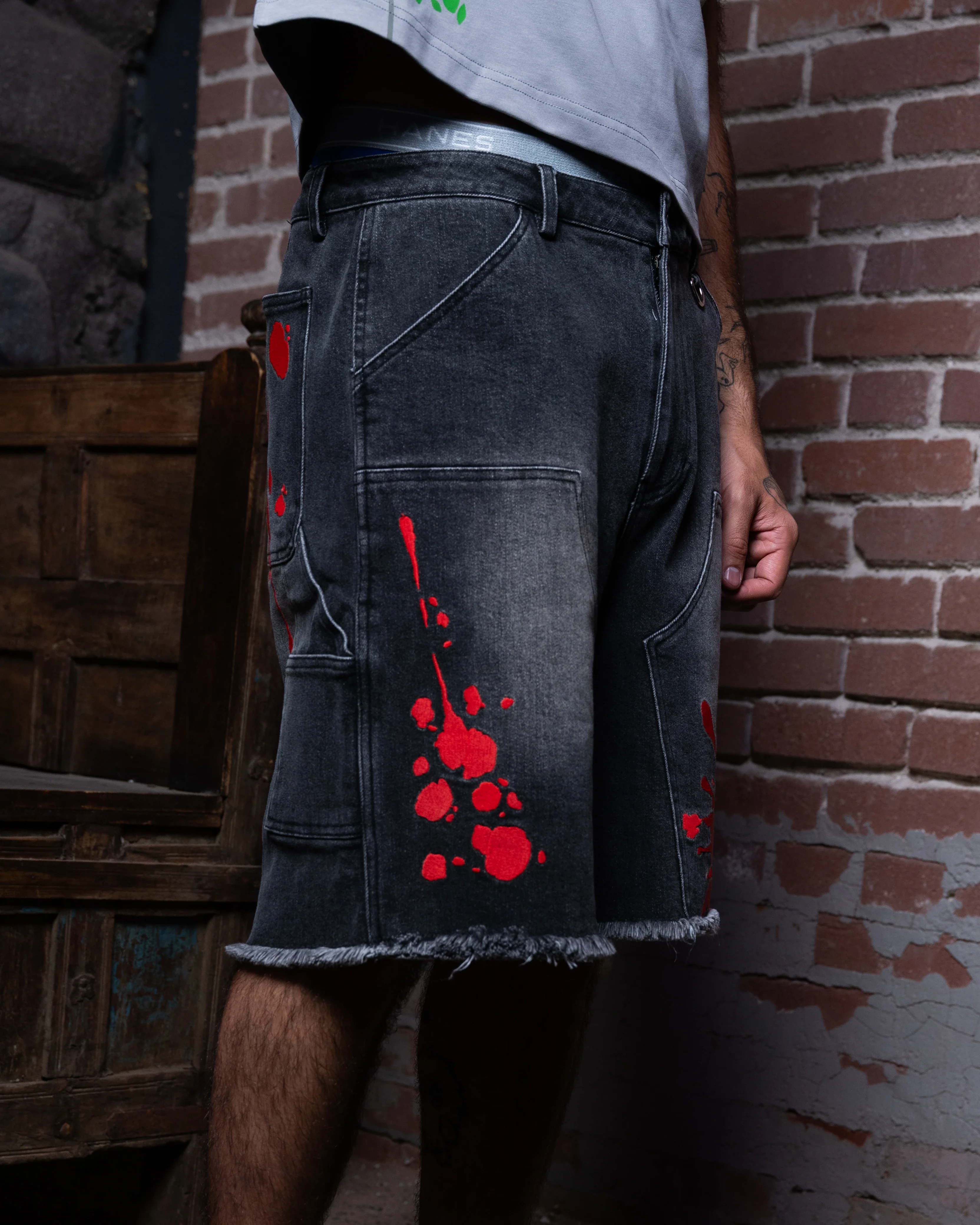 Black Bloody Jorts - Image 8