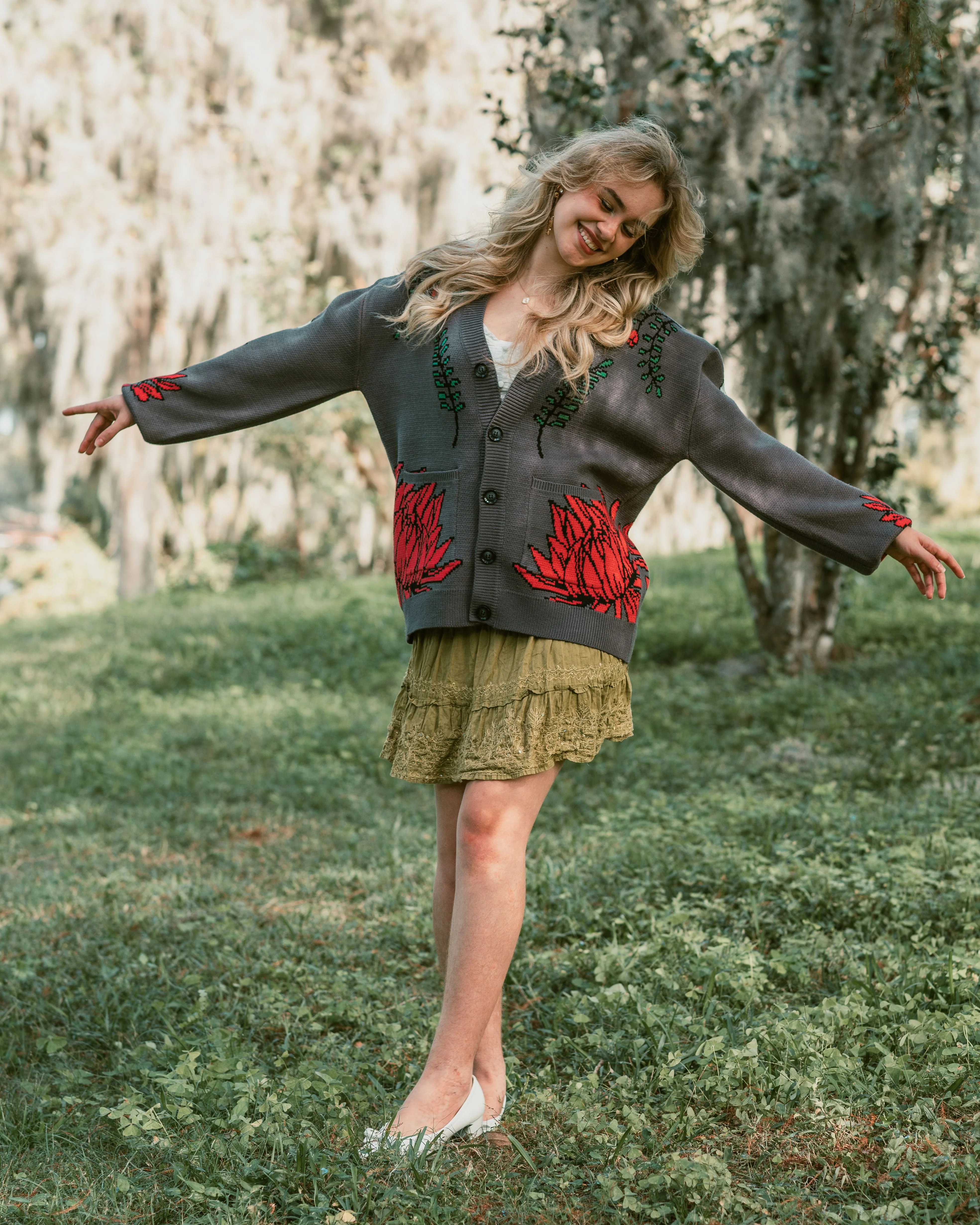 Black Boneless Birgo Cardigan - Image 3