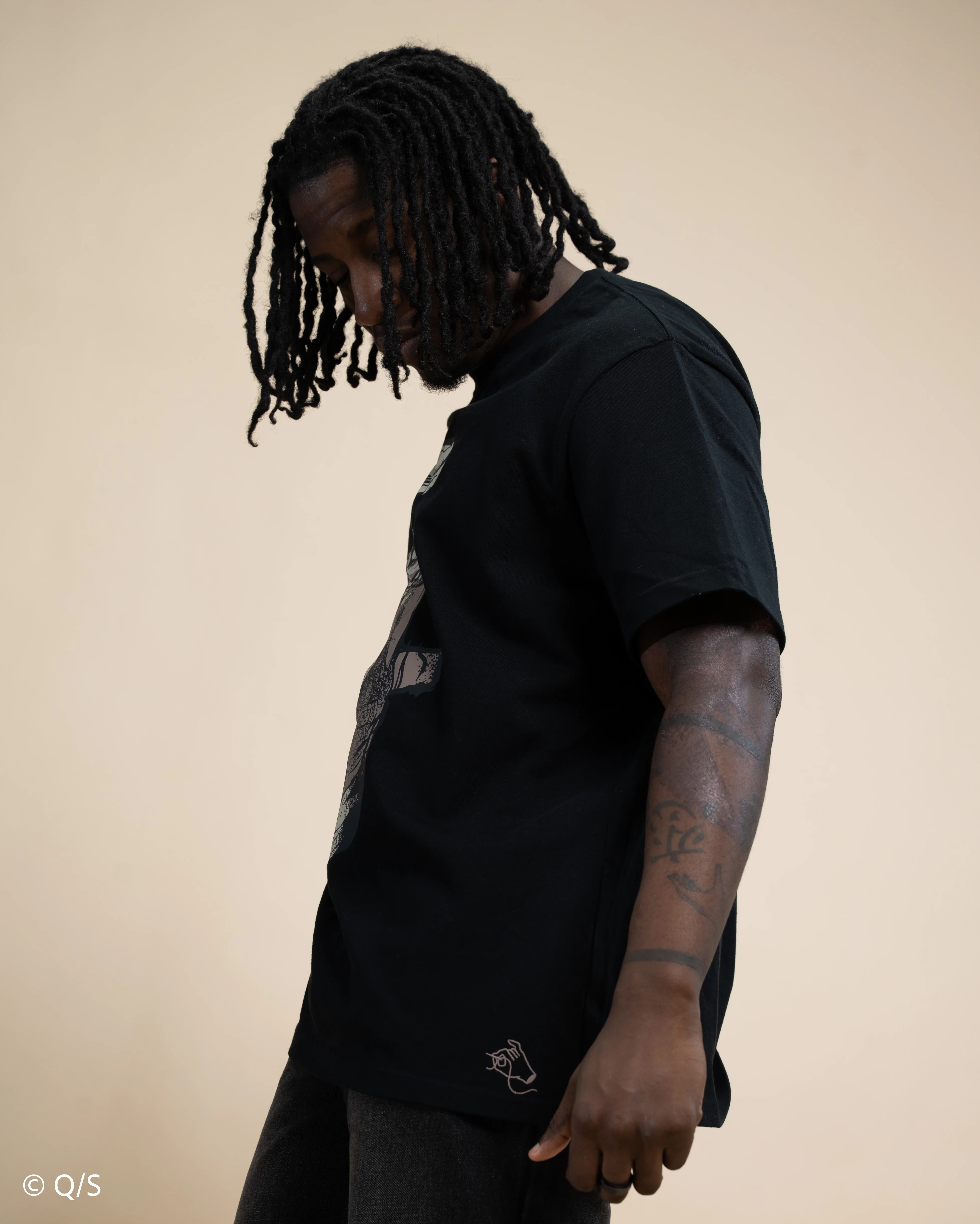 Black Fujita Tee - Image 10
