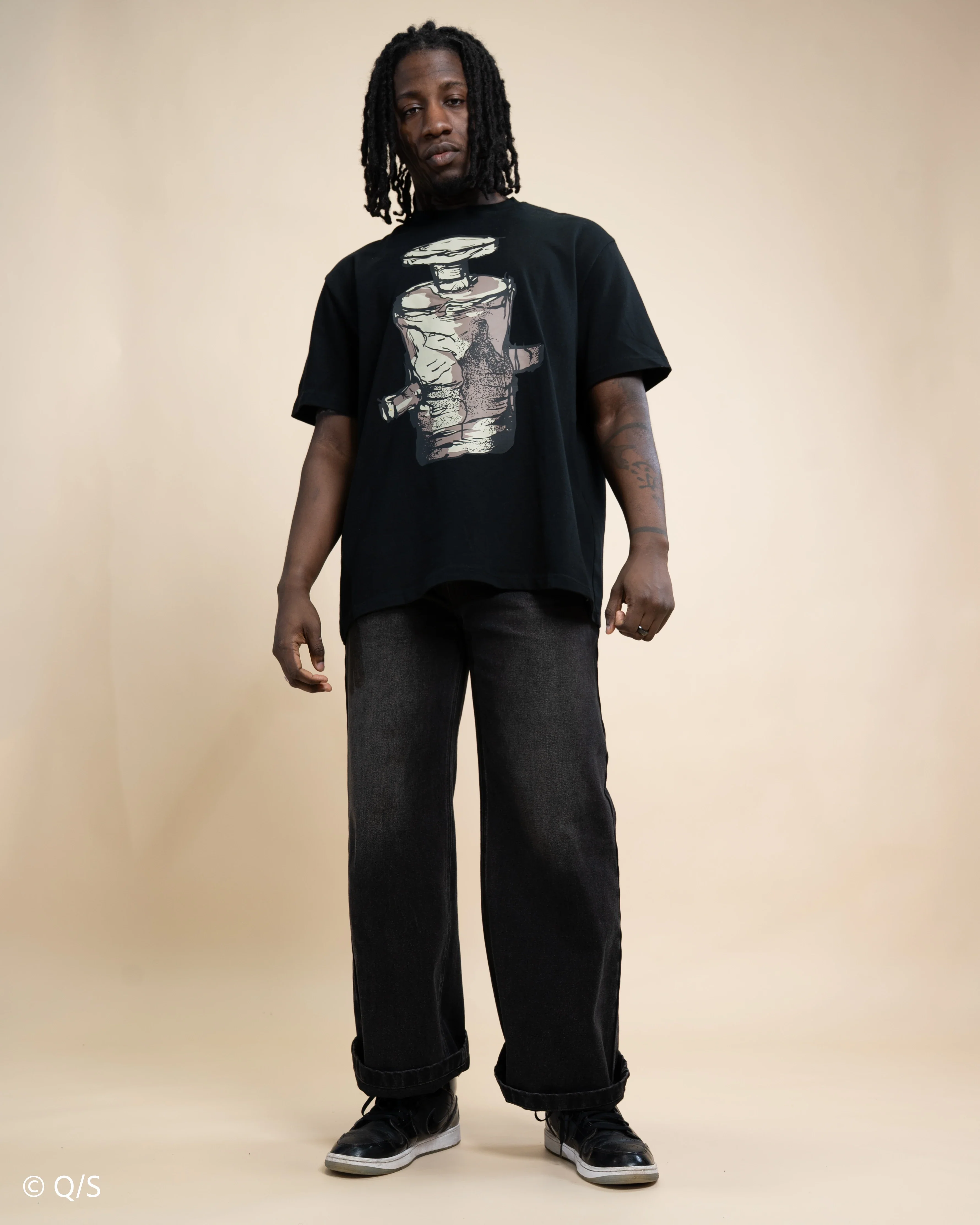 Black Fujita Tee - Image 7