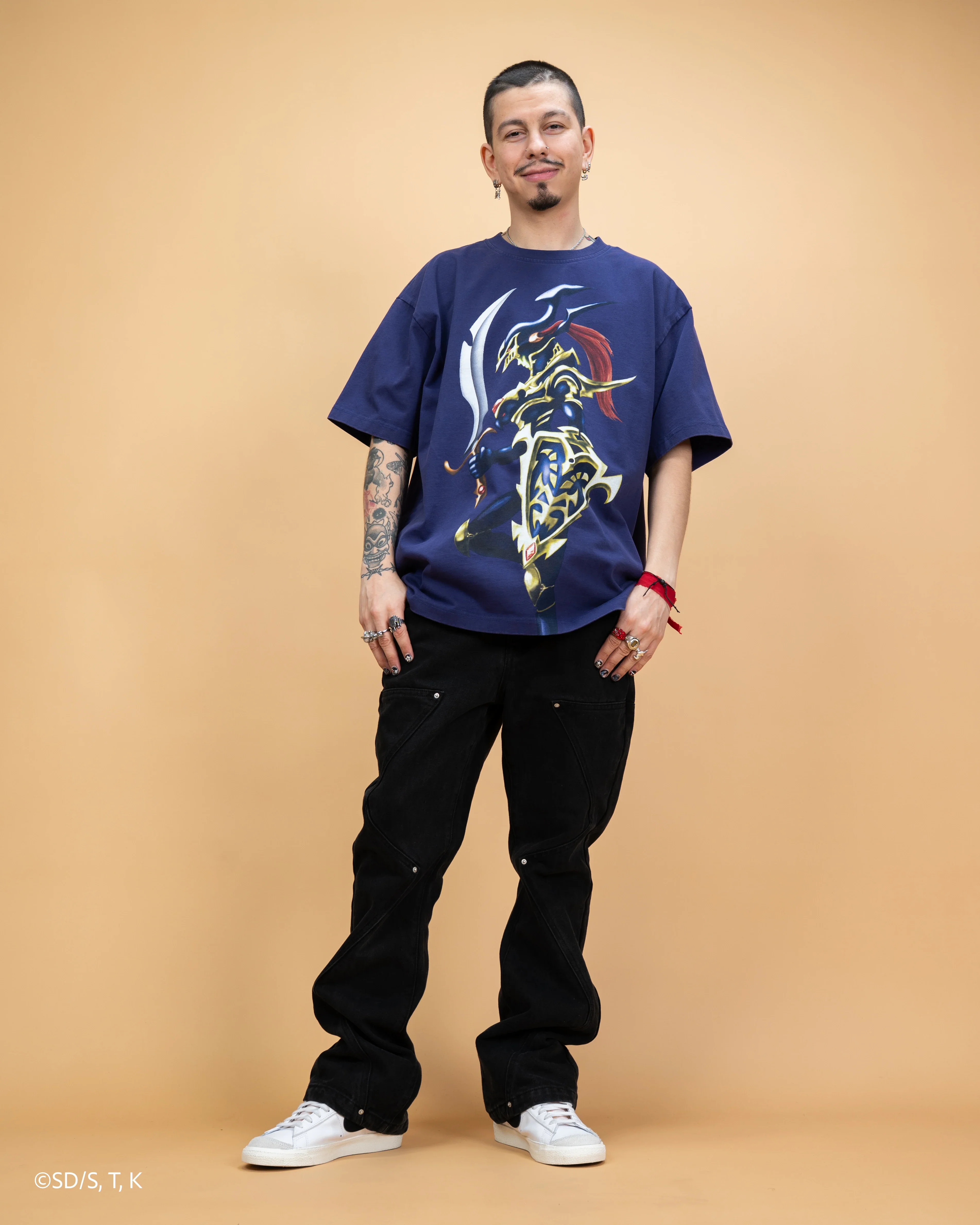 Black Luster Soldier Card Tee - Image 4