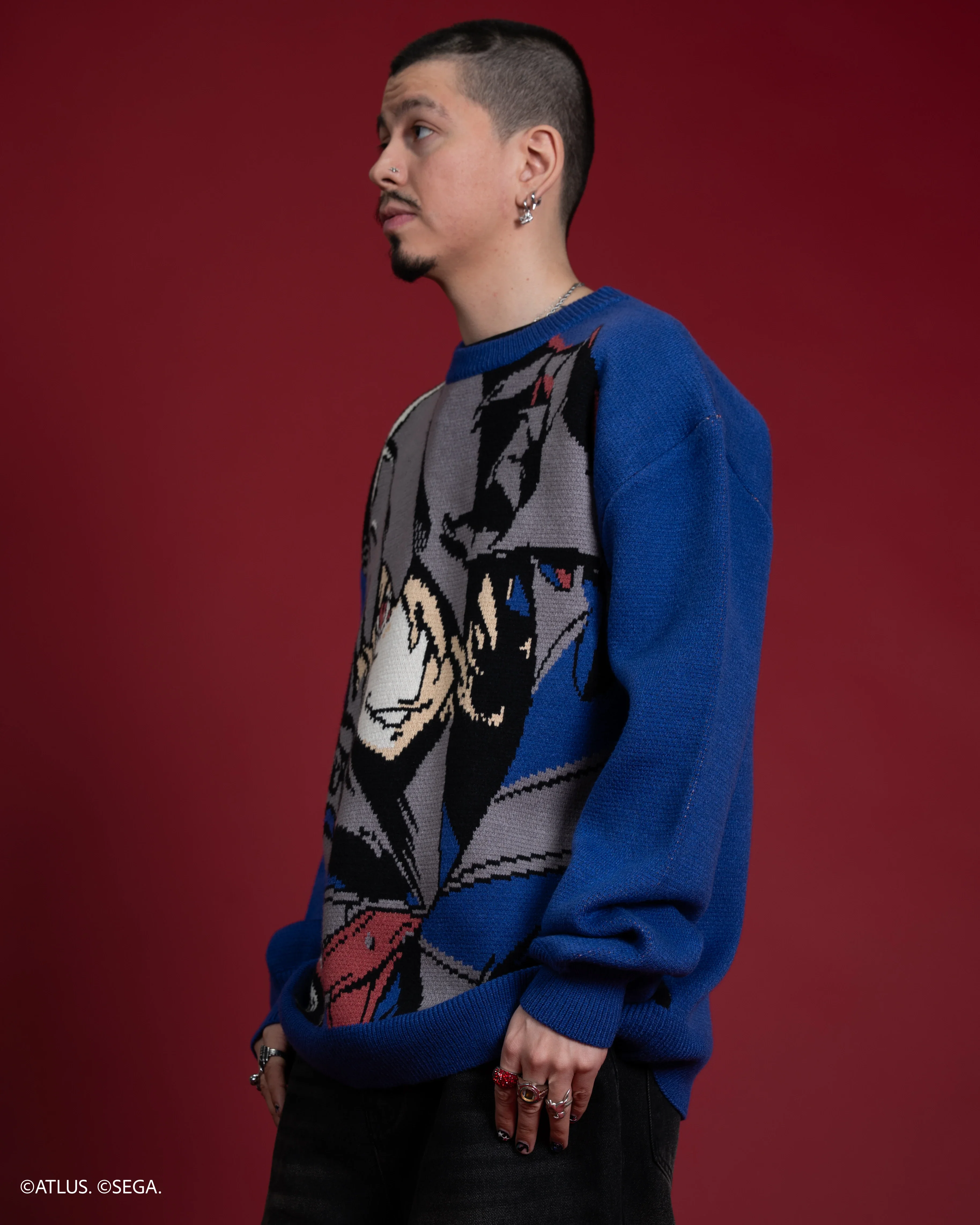 Black Mask Sweater - Image 5
