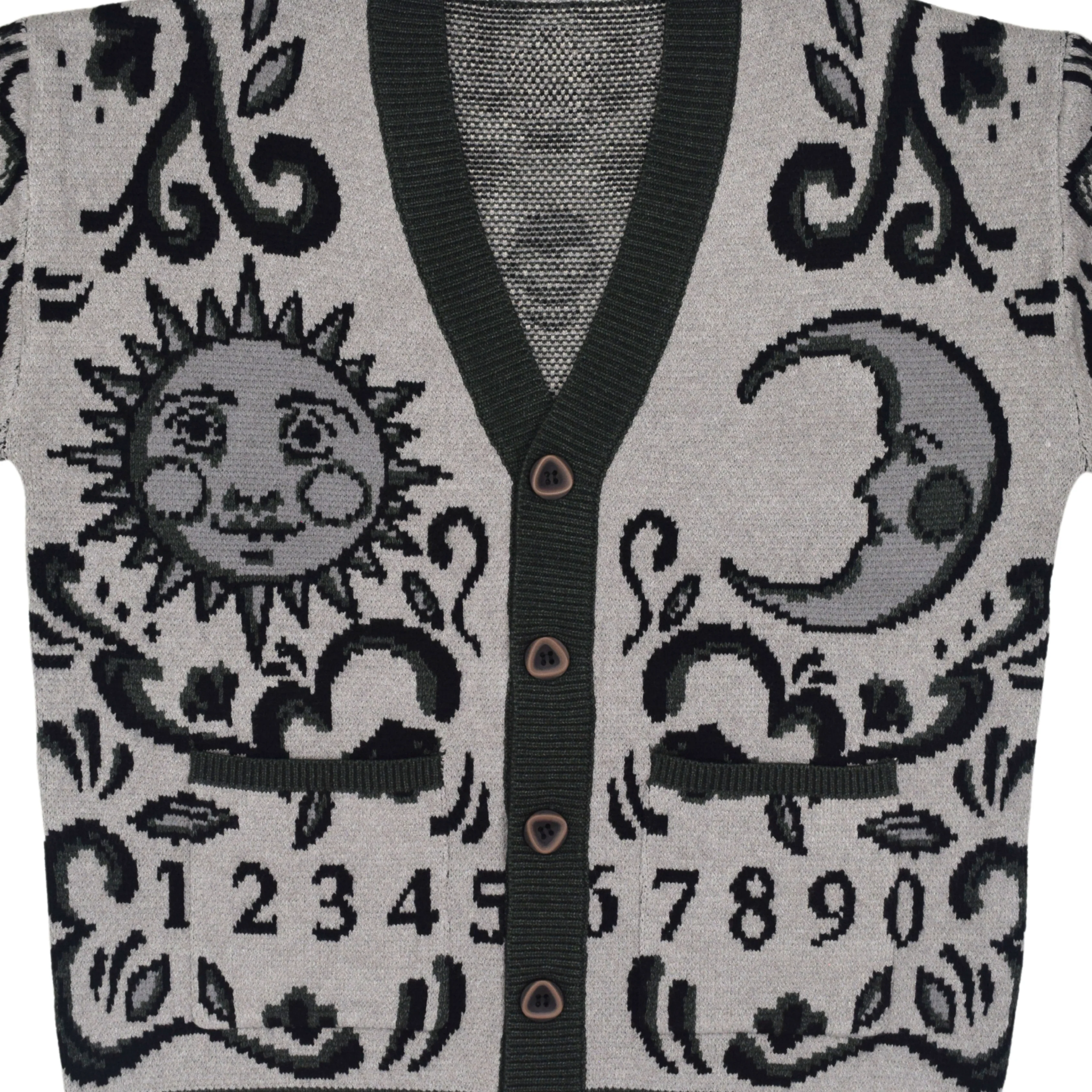 Black Ouija Cardigan - Image 11