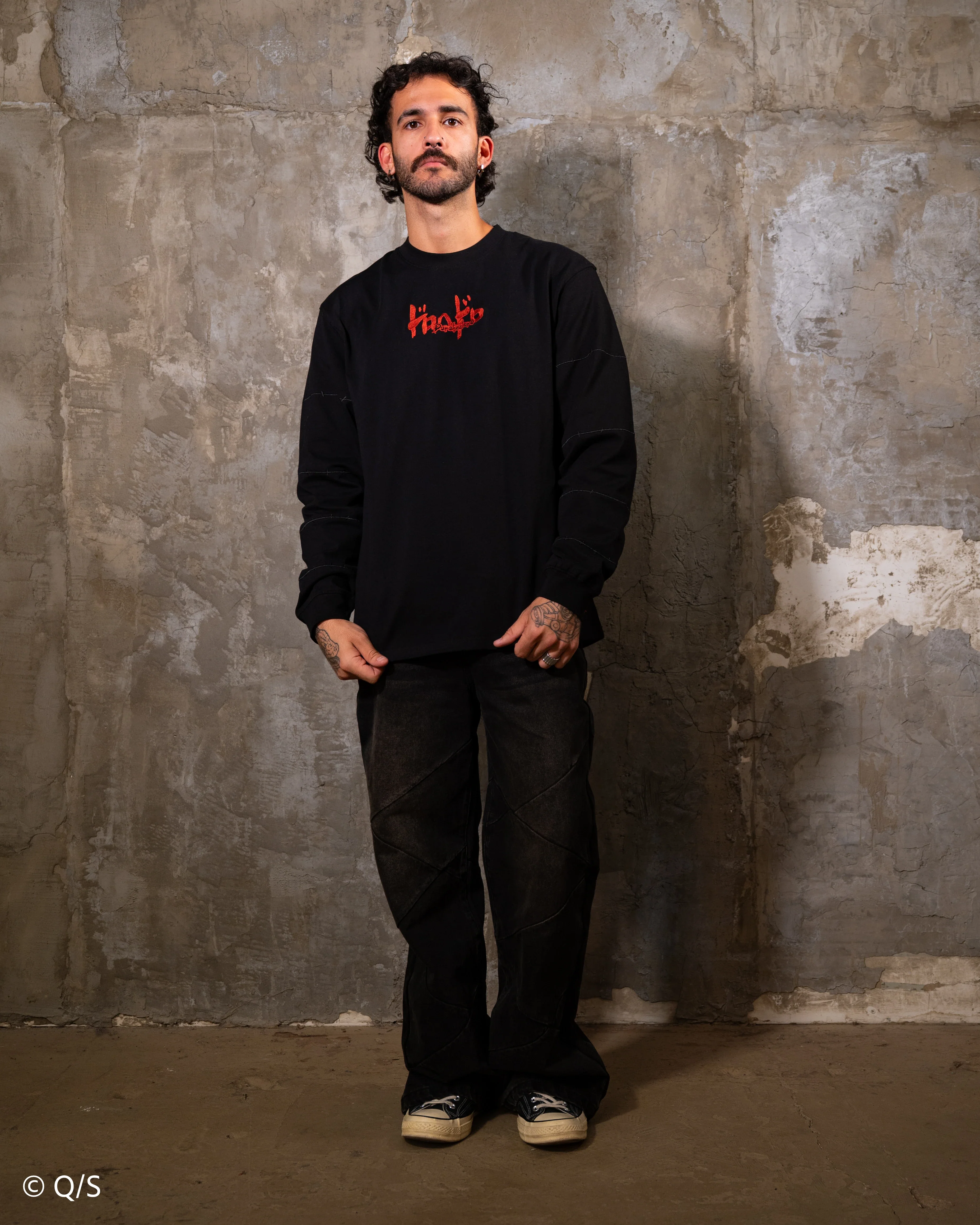 Black Shin Long Sleeve - Image 6
