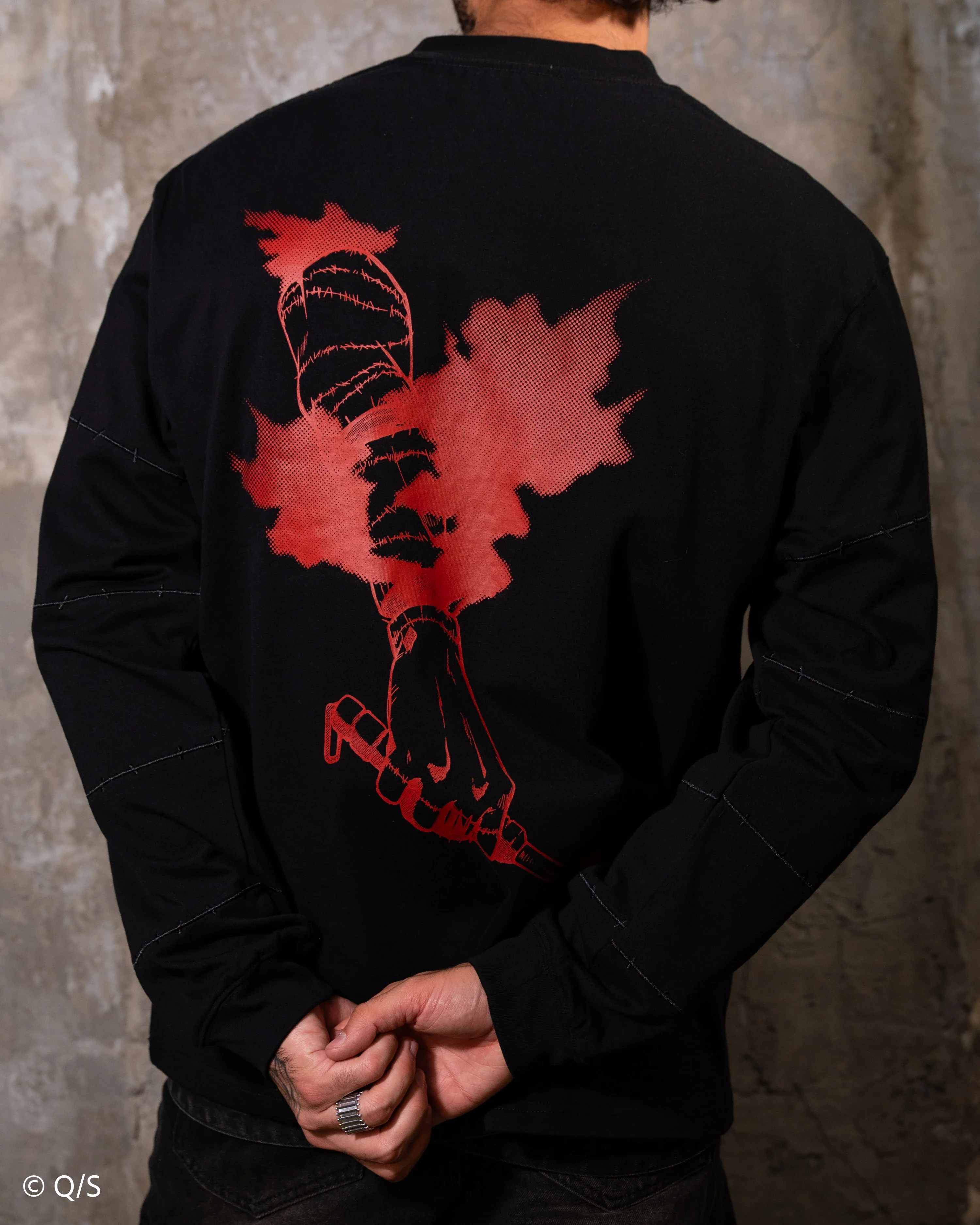 Black Shin Long Sleeve - Image 8
