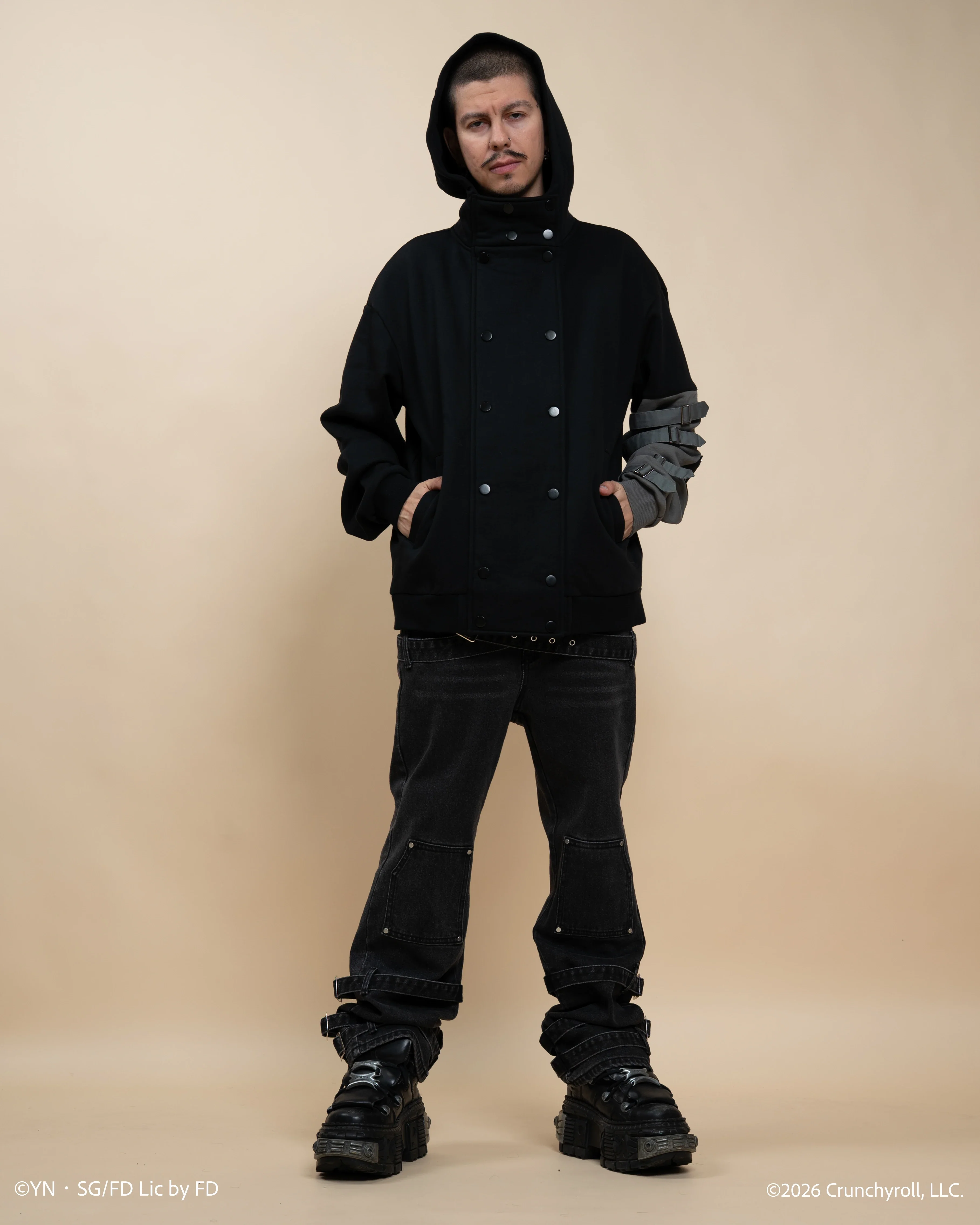 Black Typhoon Hoodie - Image 12