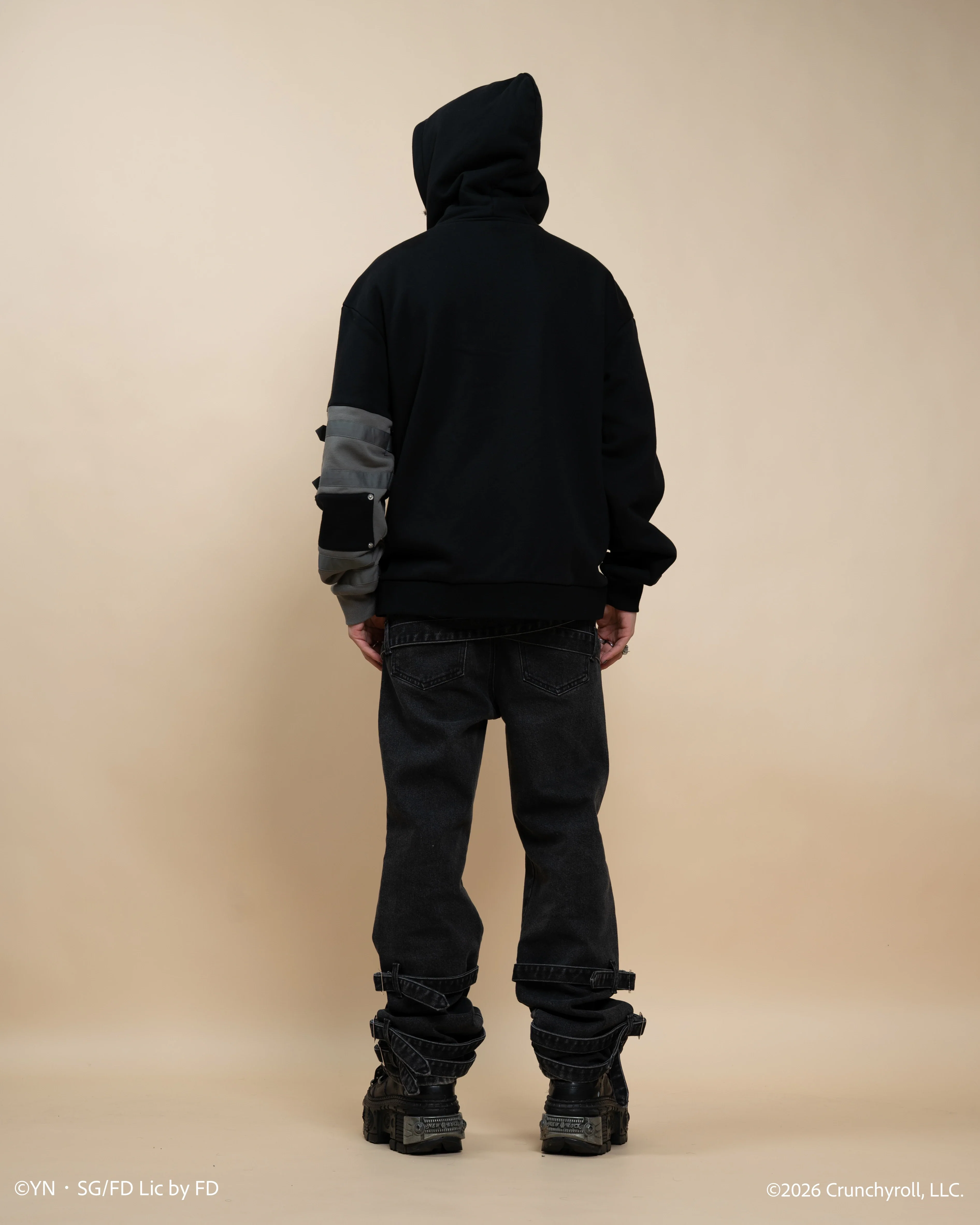 Black Typhoon Hoodie - Image 13