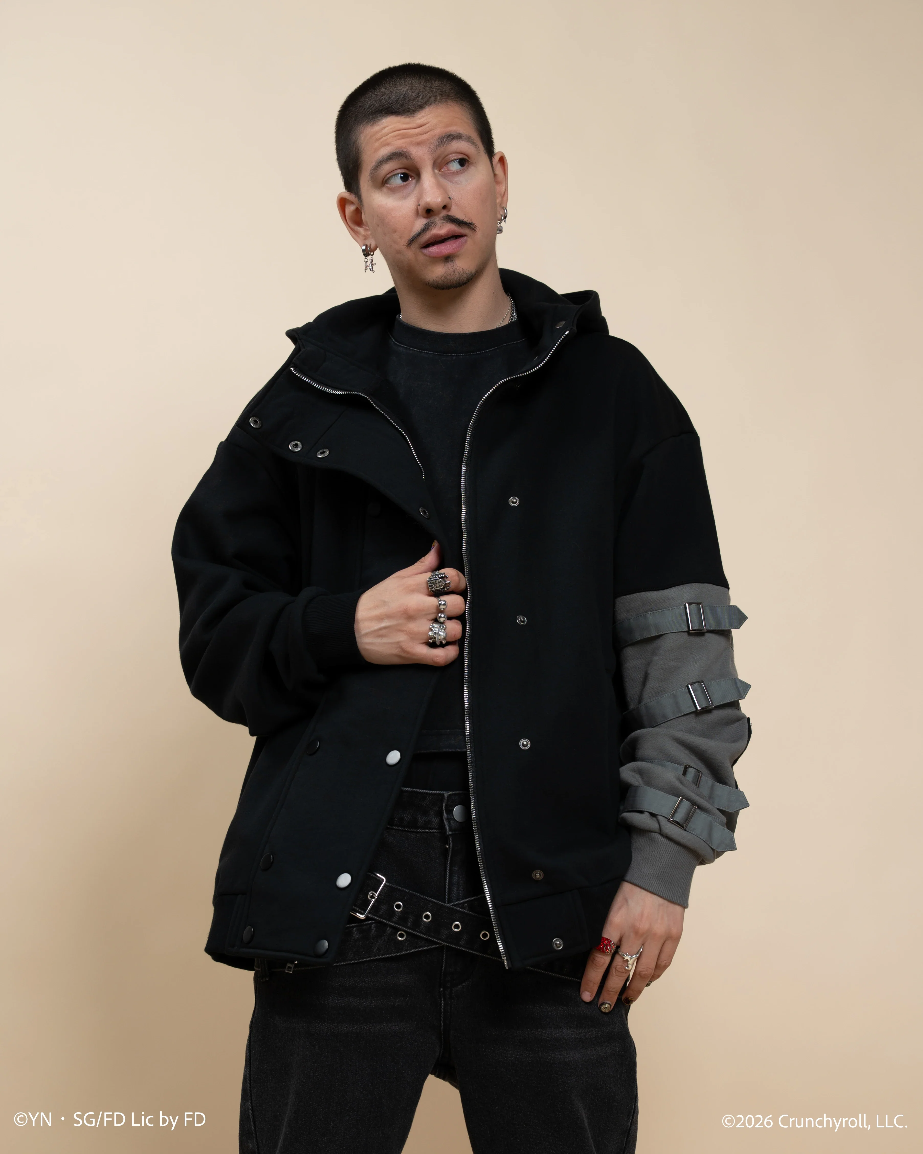 Black Typhoon Hoodie - Image 14