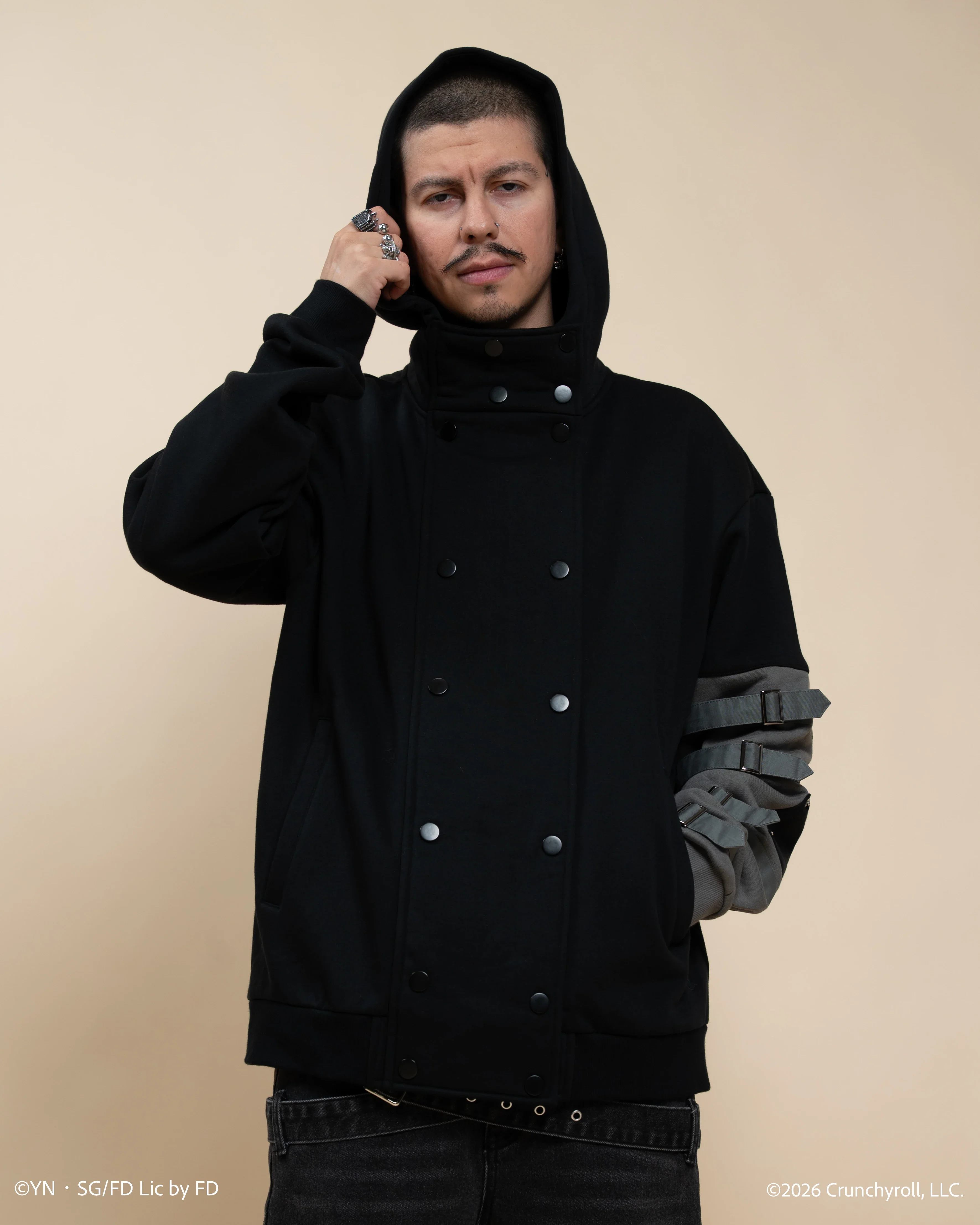 Black Typhoon Hoodie - Image 16