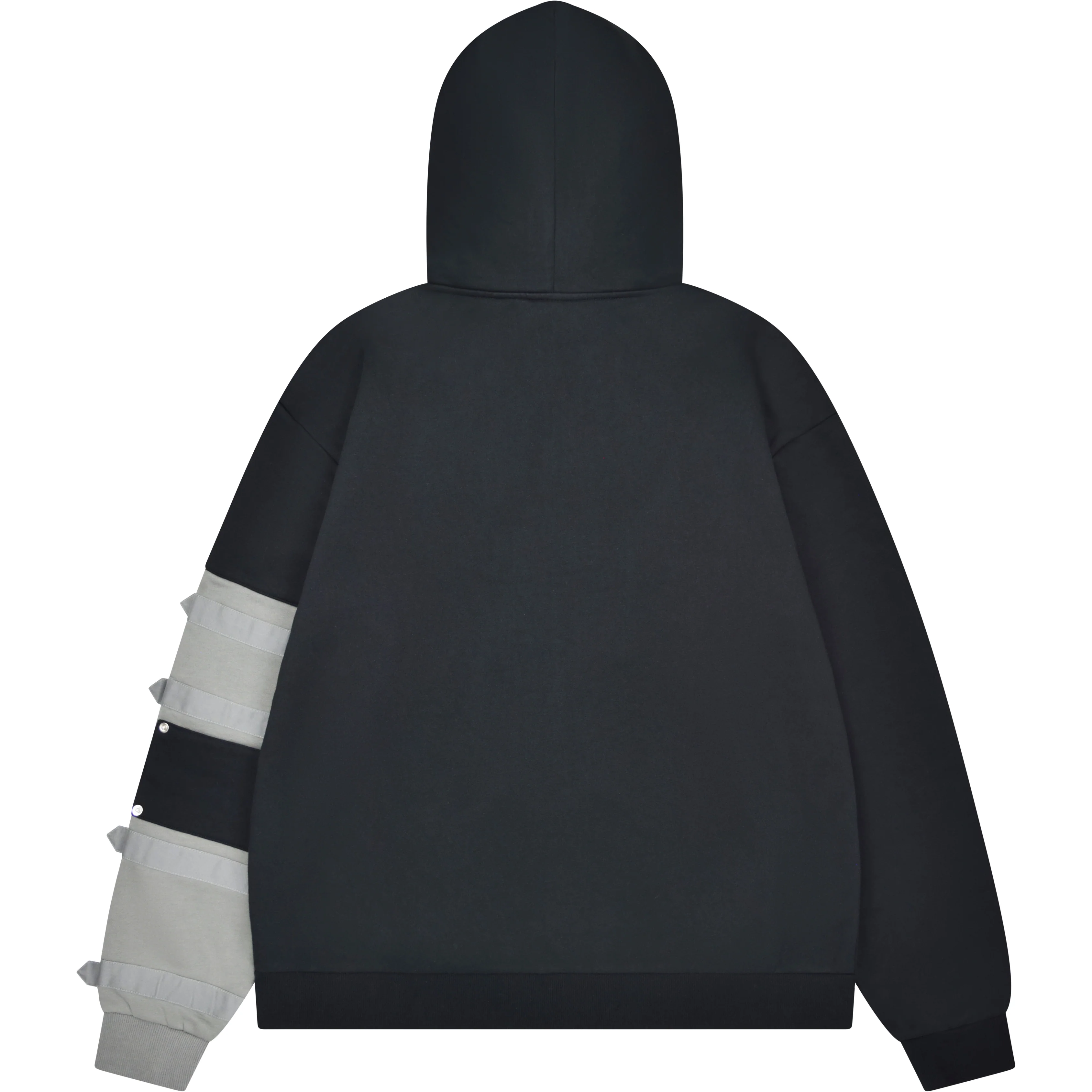 Black Typhoon Hoodie - Image 2