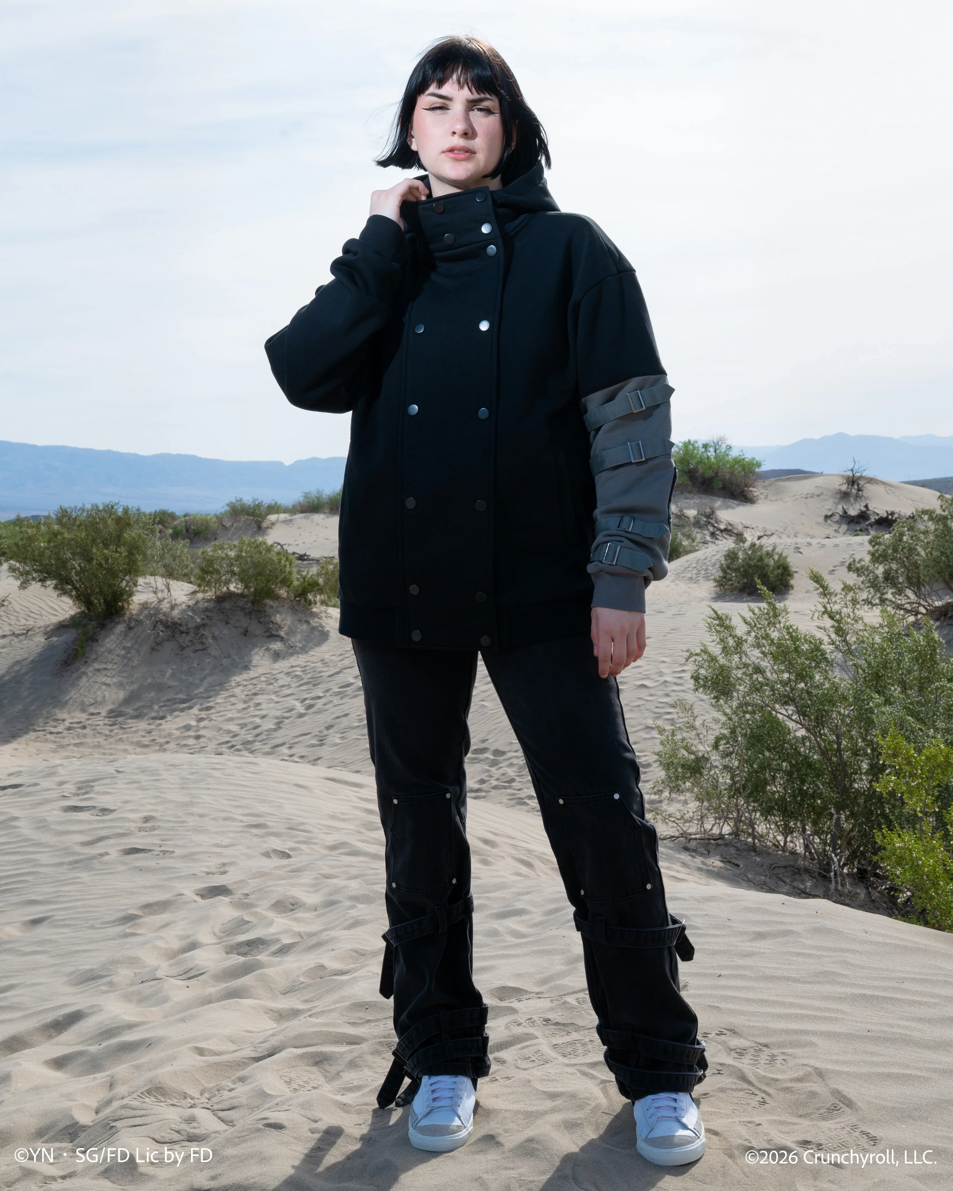 Black Typhoon Hoodie - Image 3