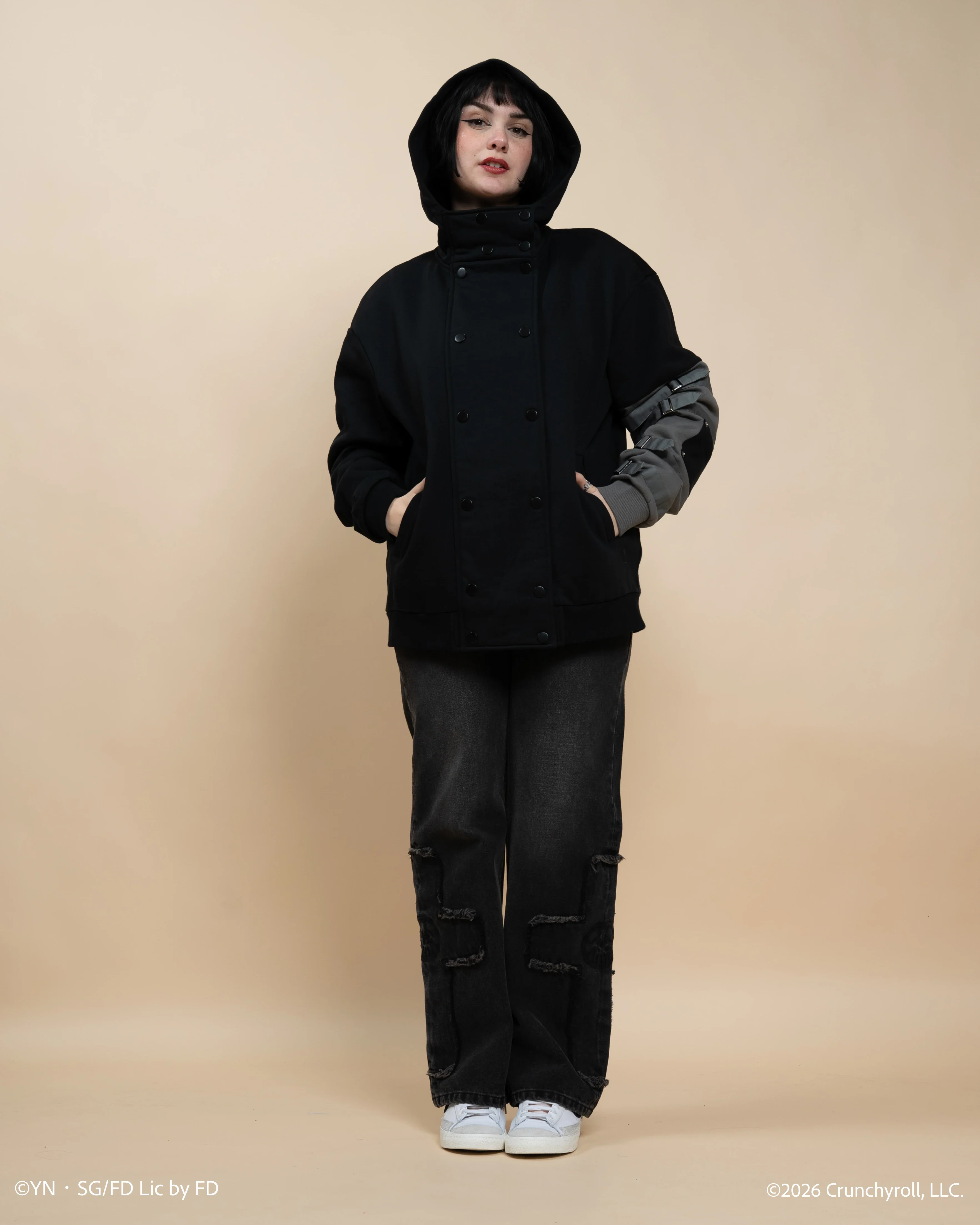 Black Typhoon Hoodie - Image 5