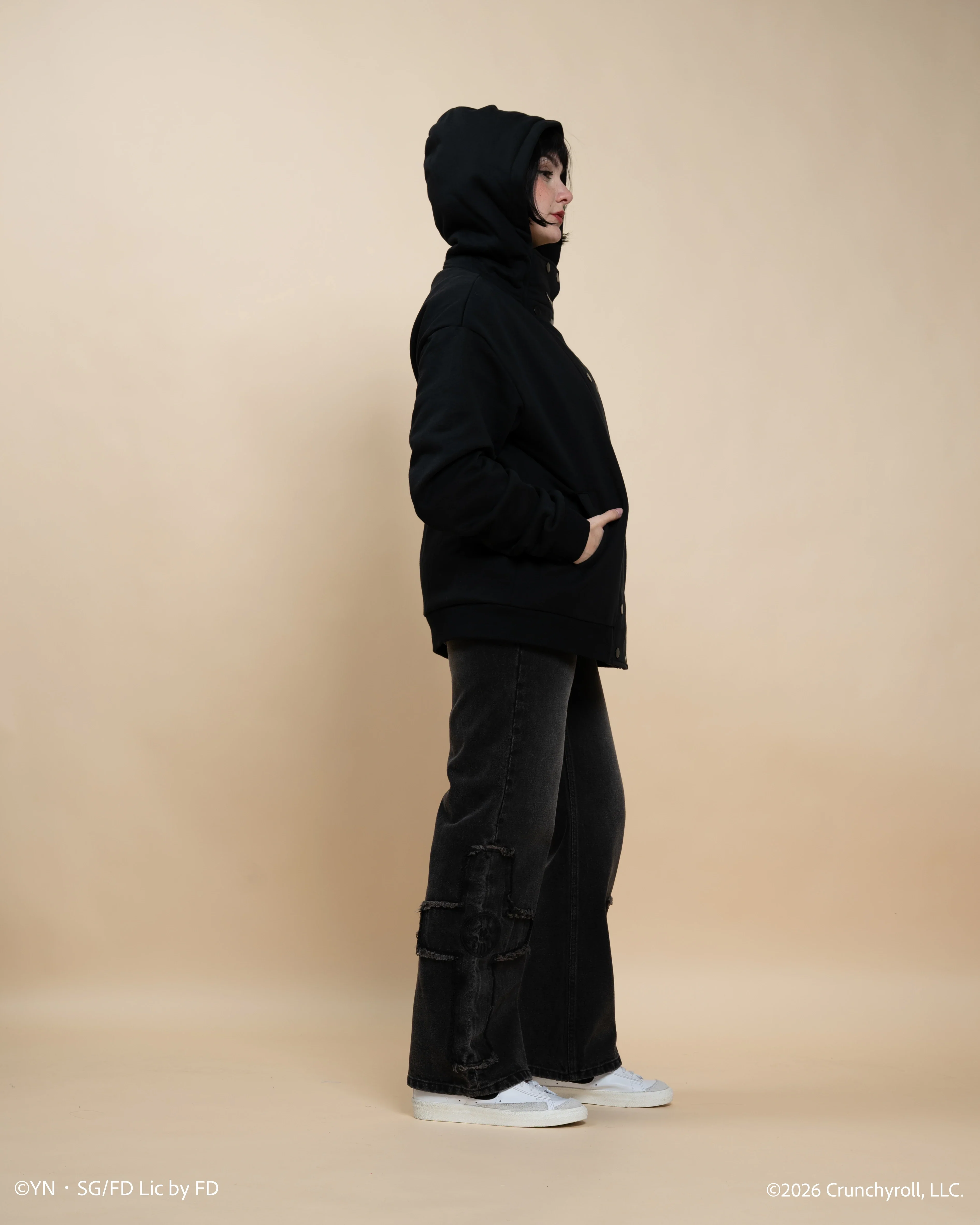 Black Typhoon Hoodie - Image 6