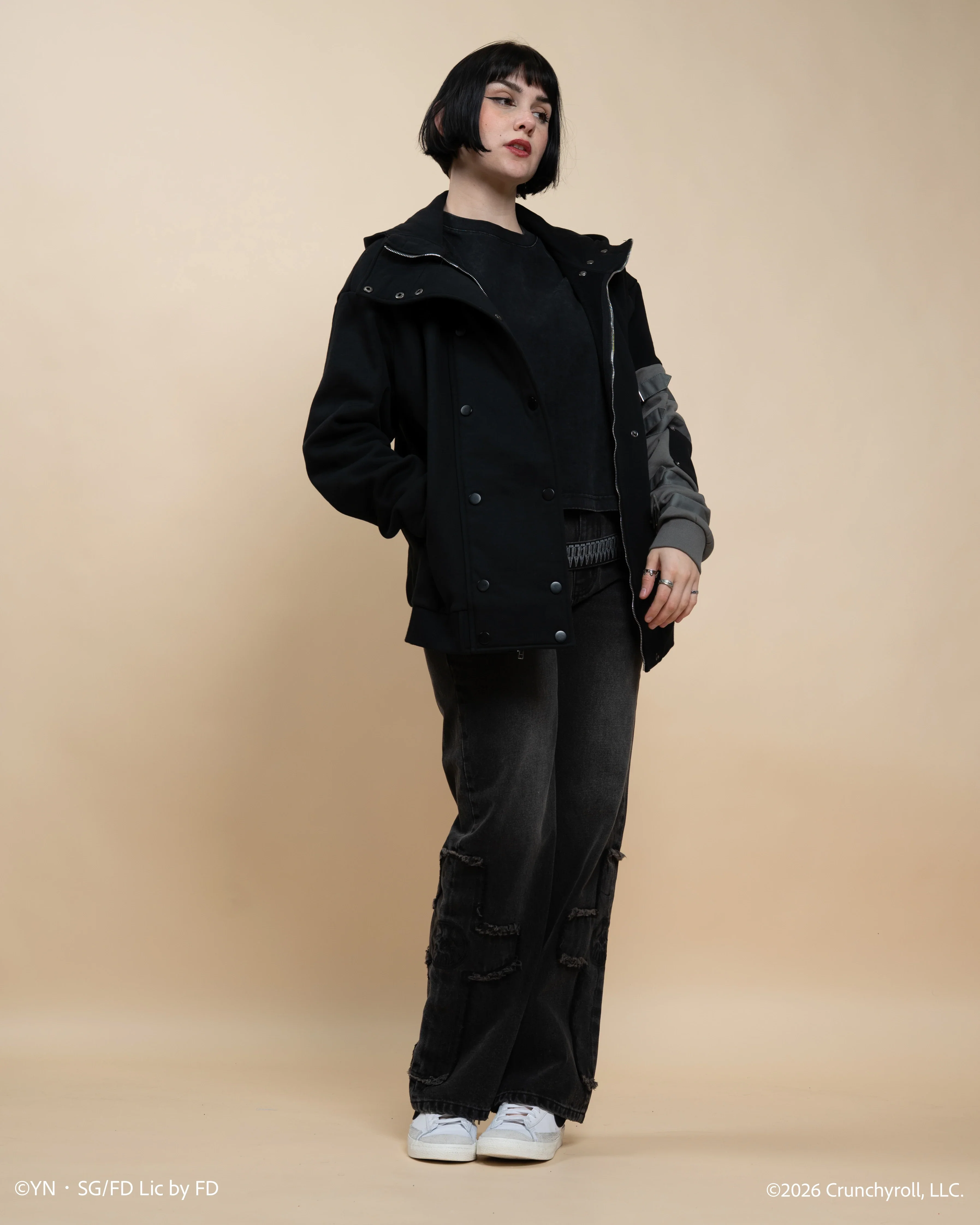 Black Typhoon Hoodie - Image 9