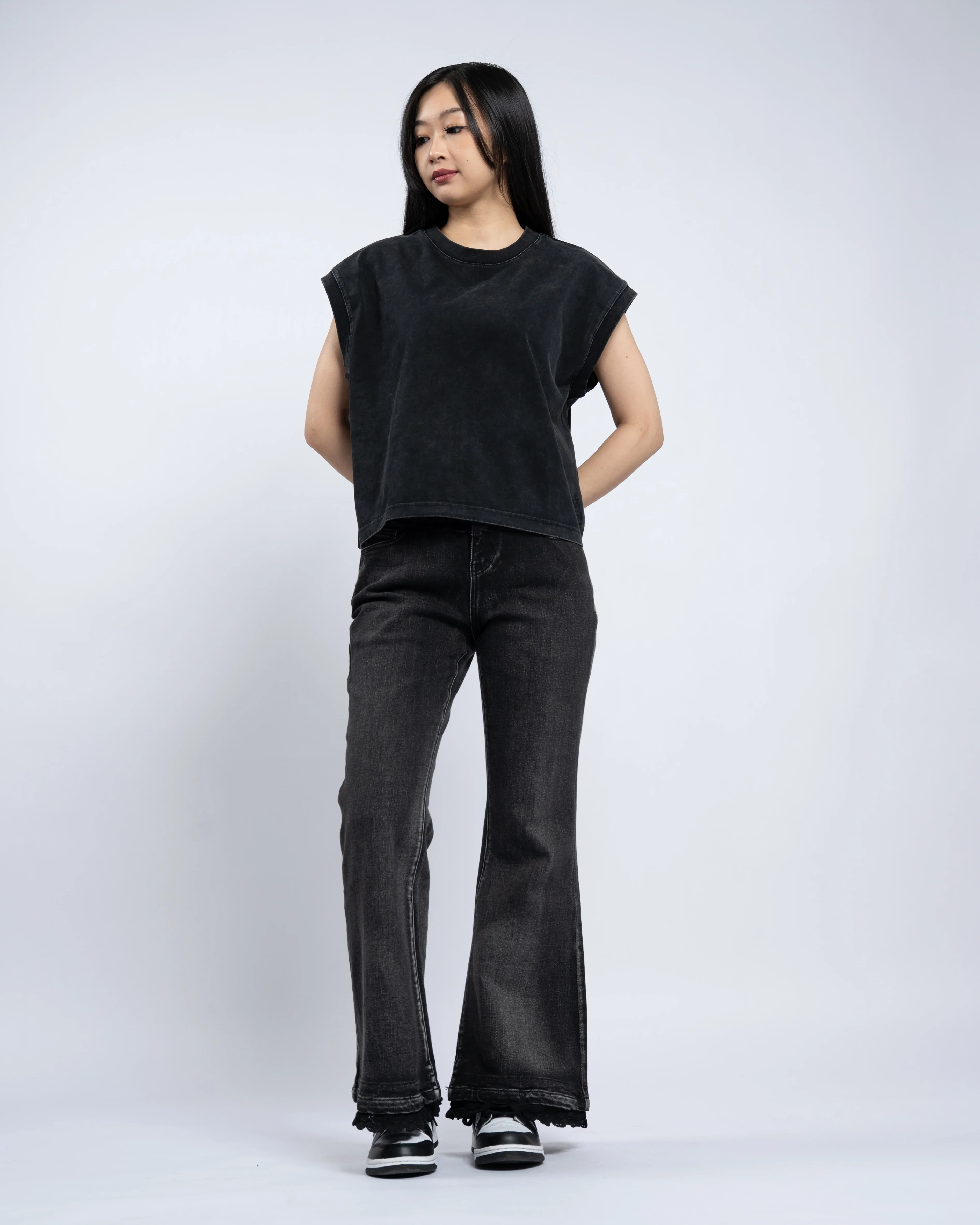 Black Washed Tank - Image 11