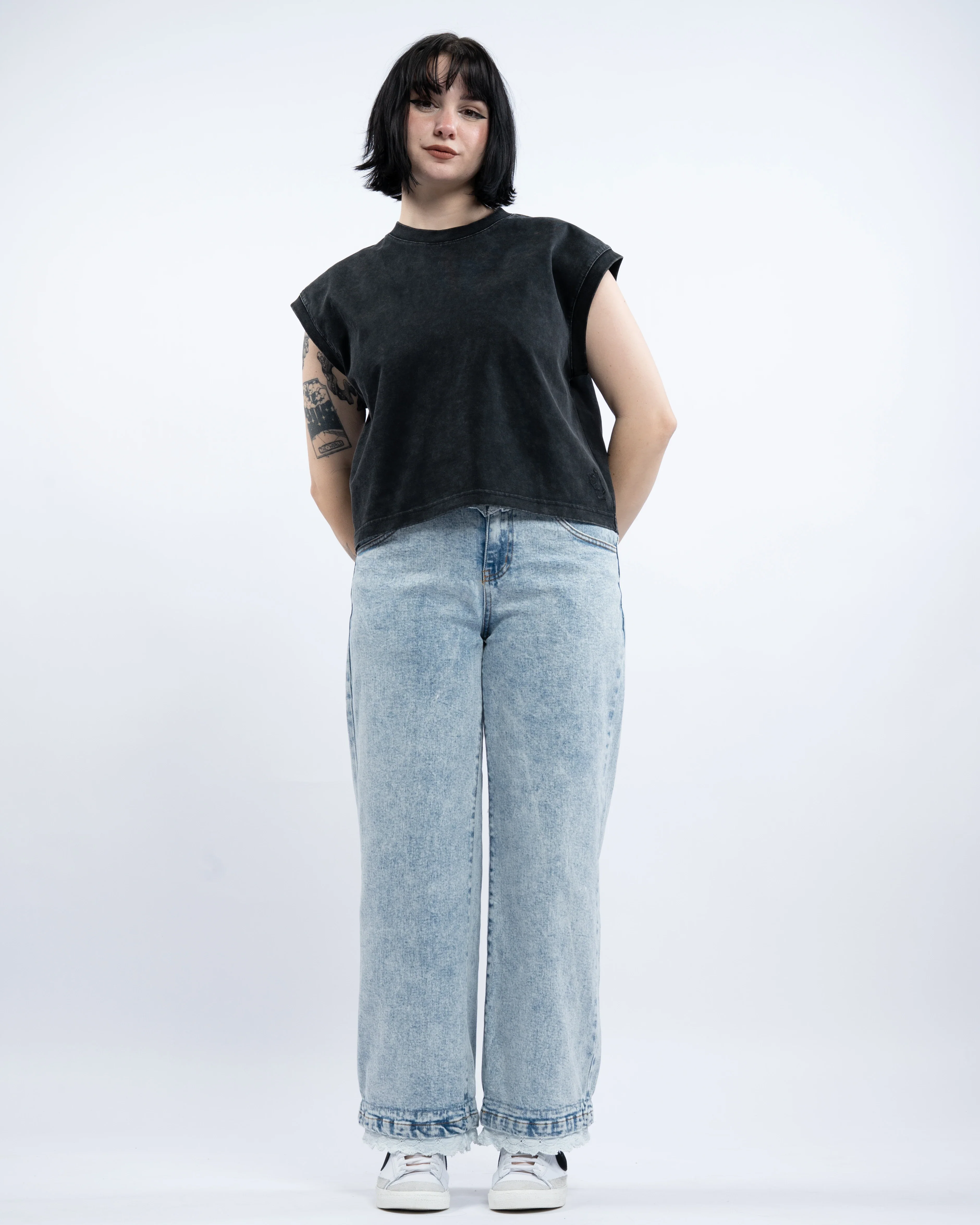 Black Washed Tank - Image 17