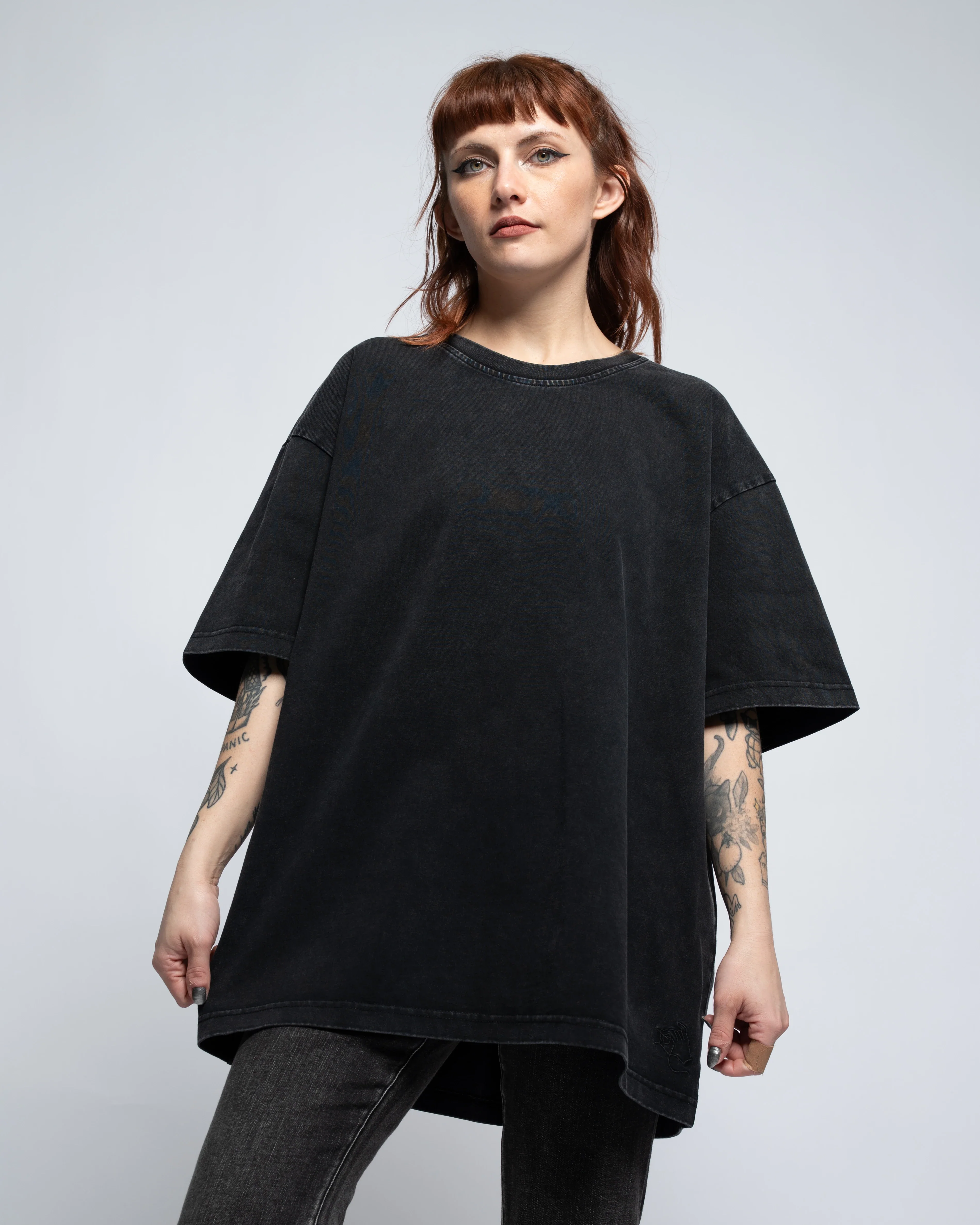 Black Washed Tee - Image 5
