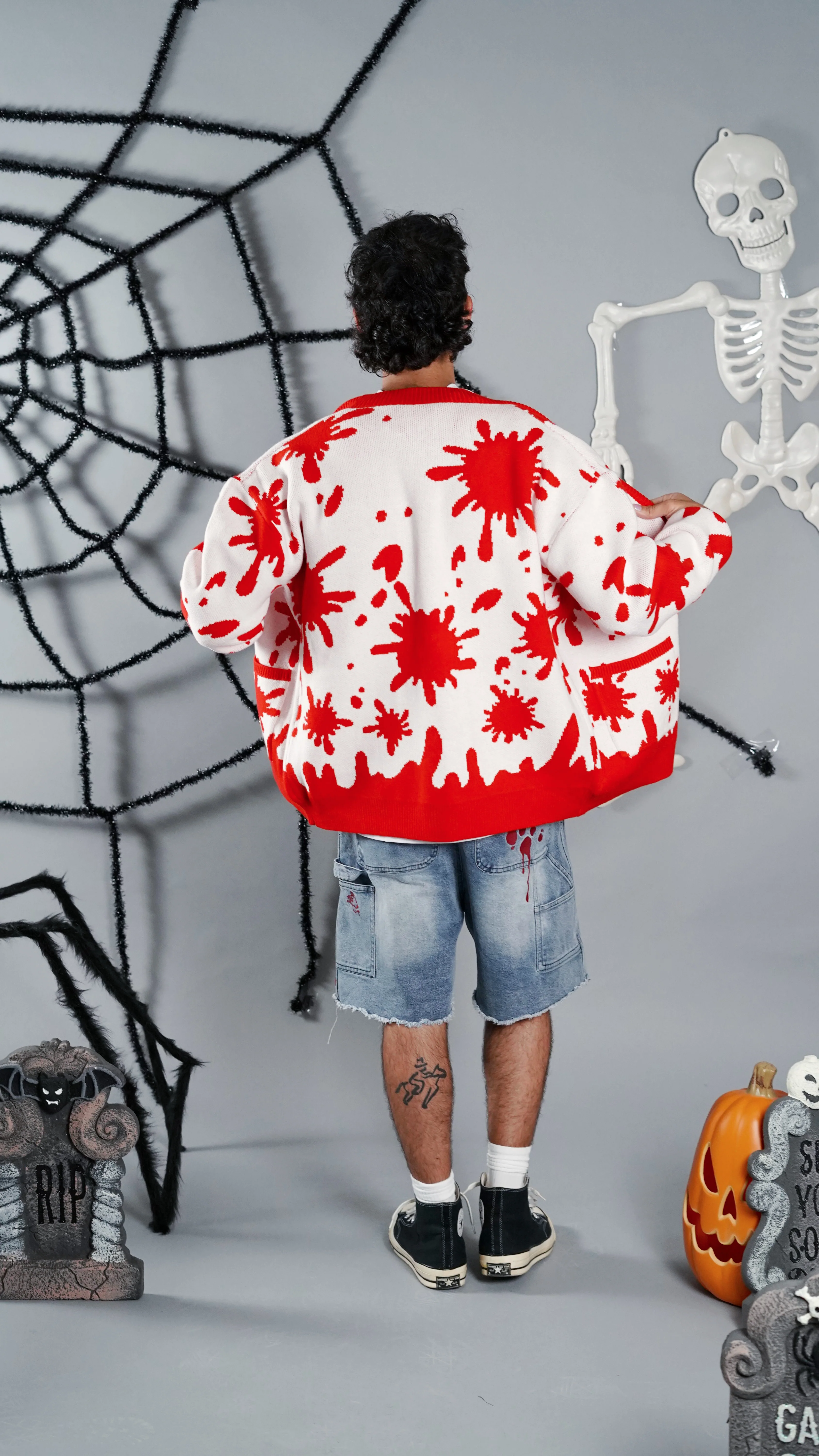 Blood Splatter Cardigan - Image 6