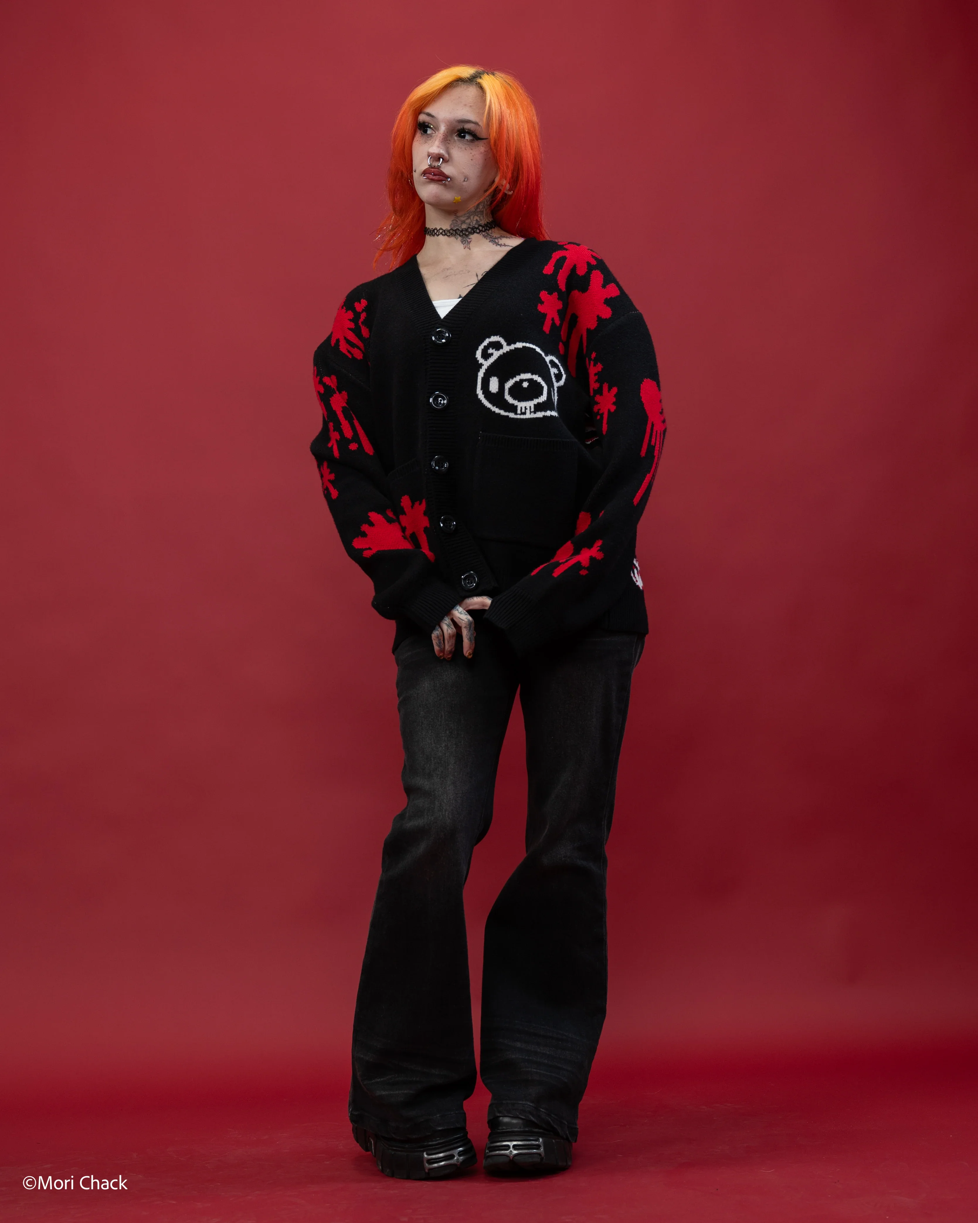Bloody Bear Cardigan - Image 4